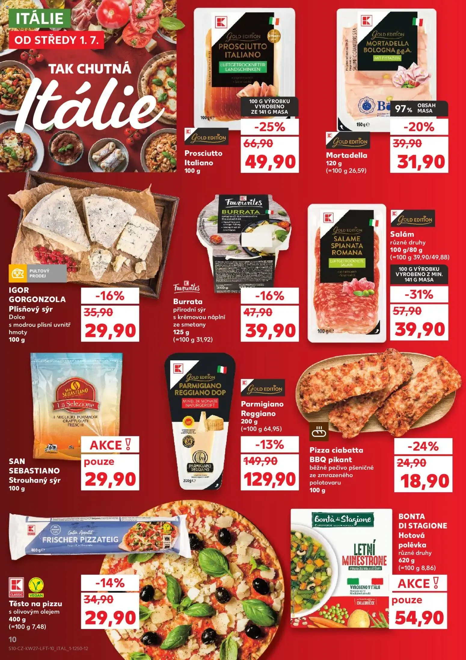 Kaufland: Letní osvěžení za skvělé ceny! (Platnost letáku od středy 1.7. do úterý 7.7.2026) - 1. července 7. července 2026 - Page 10