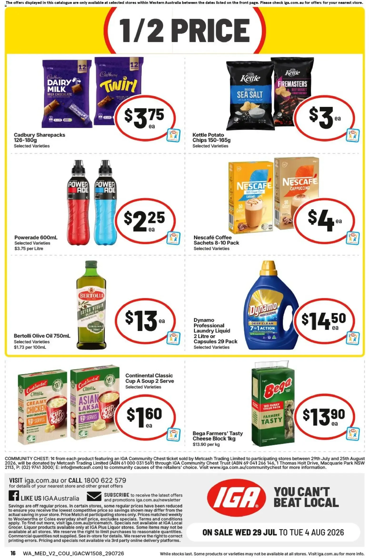 IGA catalogue valid from 29/07/2026 > Online Australia - Catalogue valid from 29 July to 4 August 2026 - page 16