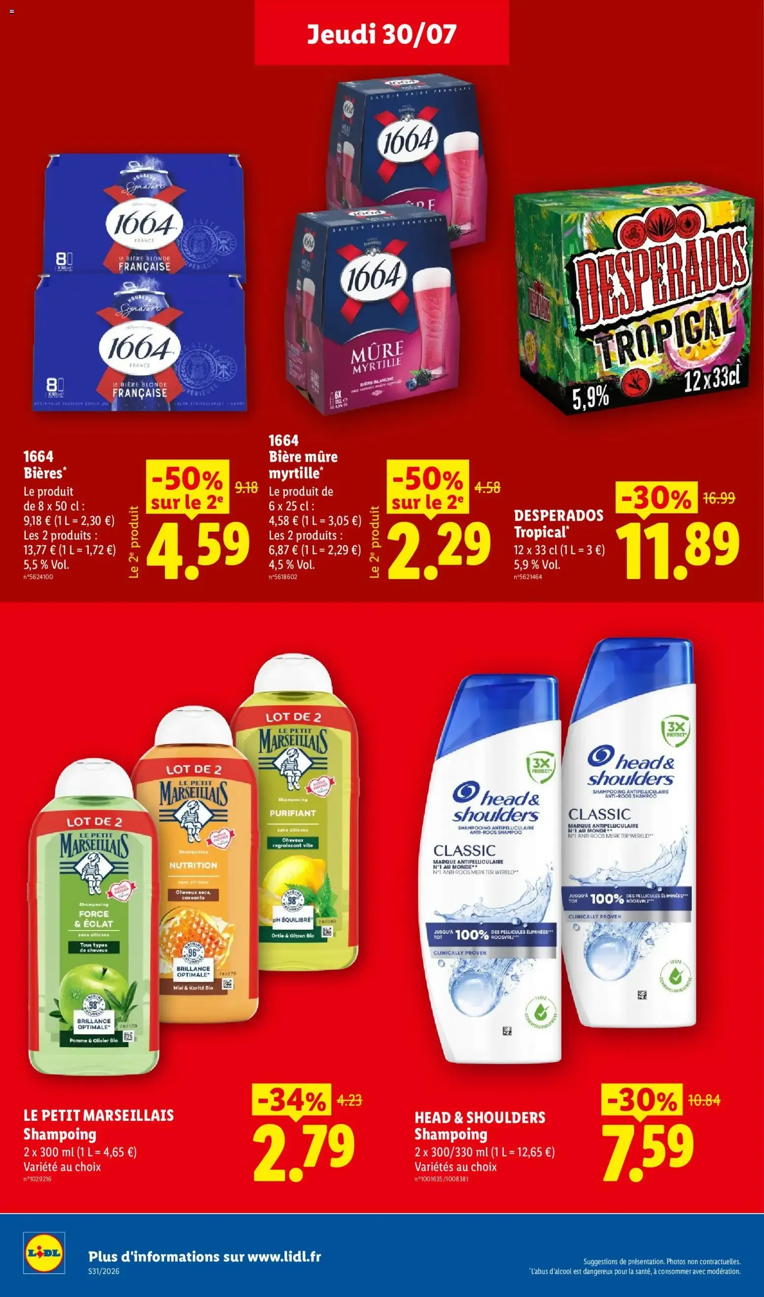 LIDL L'été des Marques du 30 juillet au 5 août 2026 - Catalogue page 24