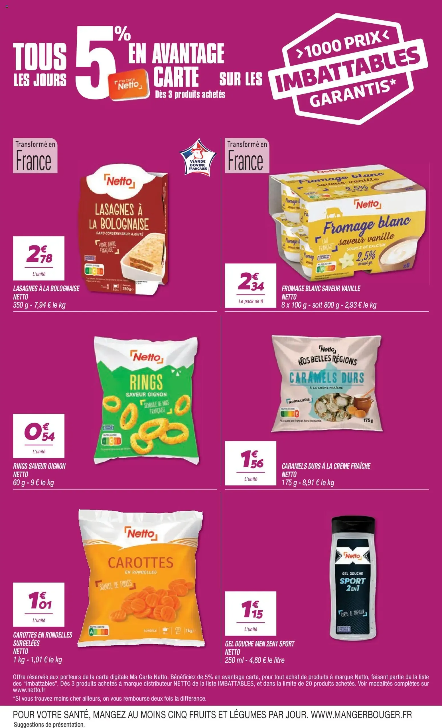 Netto: Le 3ème produit d'entretien 100% remboursé du 6 octobre au 12 octobre 2026 - Catalogue page 3