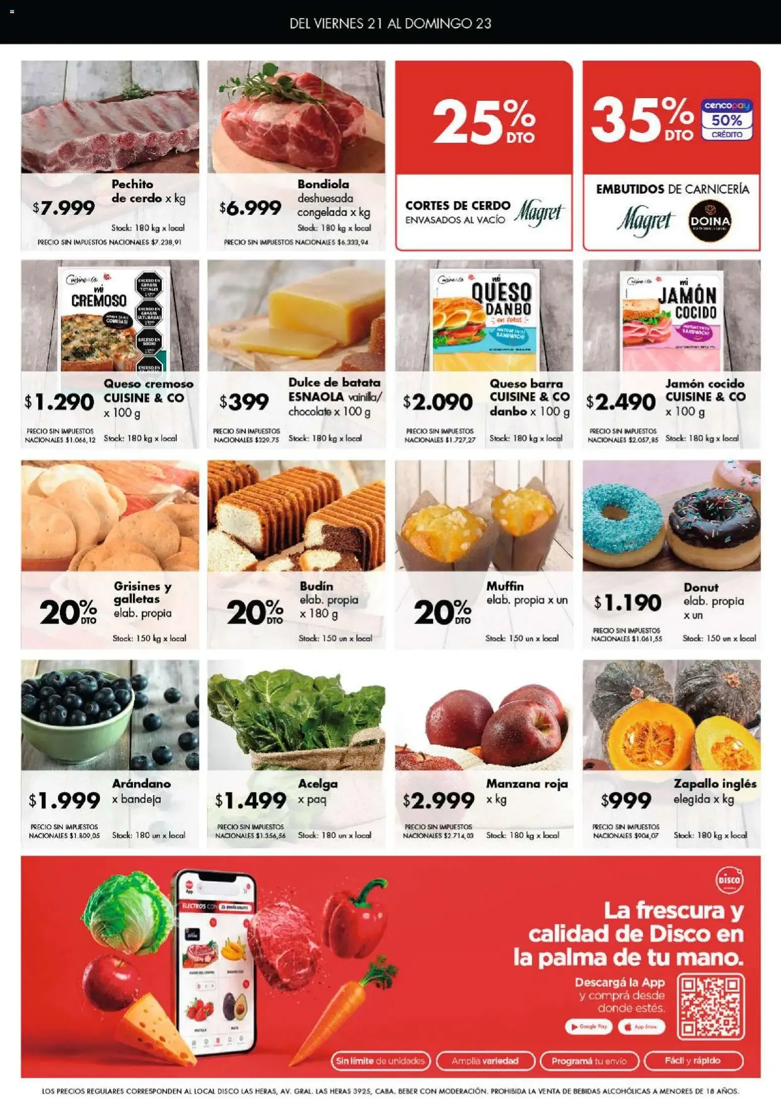 Ofertas de Disco - Superofertas Córdoba 21 de agosto al 23 de agosto 2026 - Página 8 del catálogo