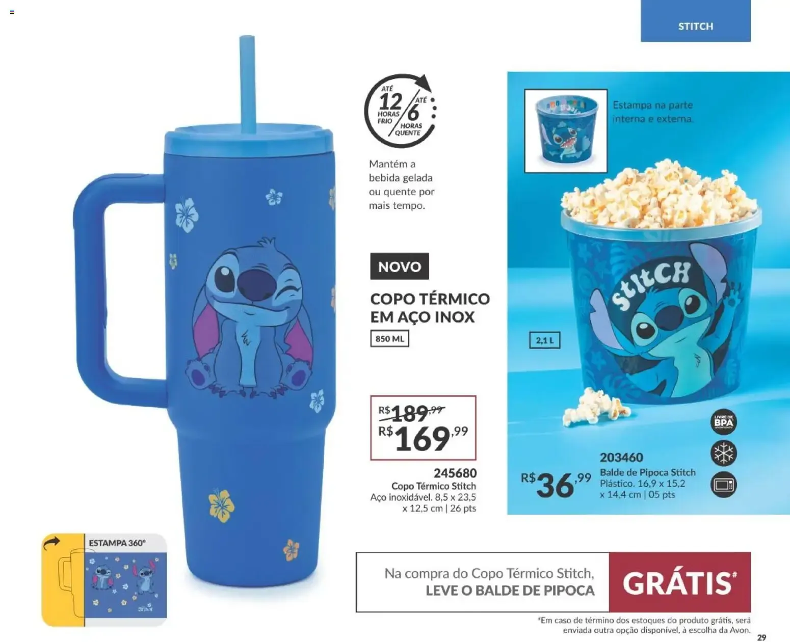 Encarte de Revista Avon - Campanha 14: Casa & Estilo de 01/09/2026 | Promoção Online 1 de setembro até 21 de setembro 2026 - Pagina 29