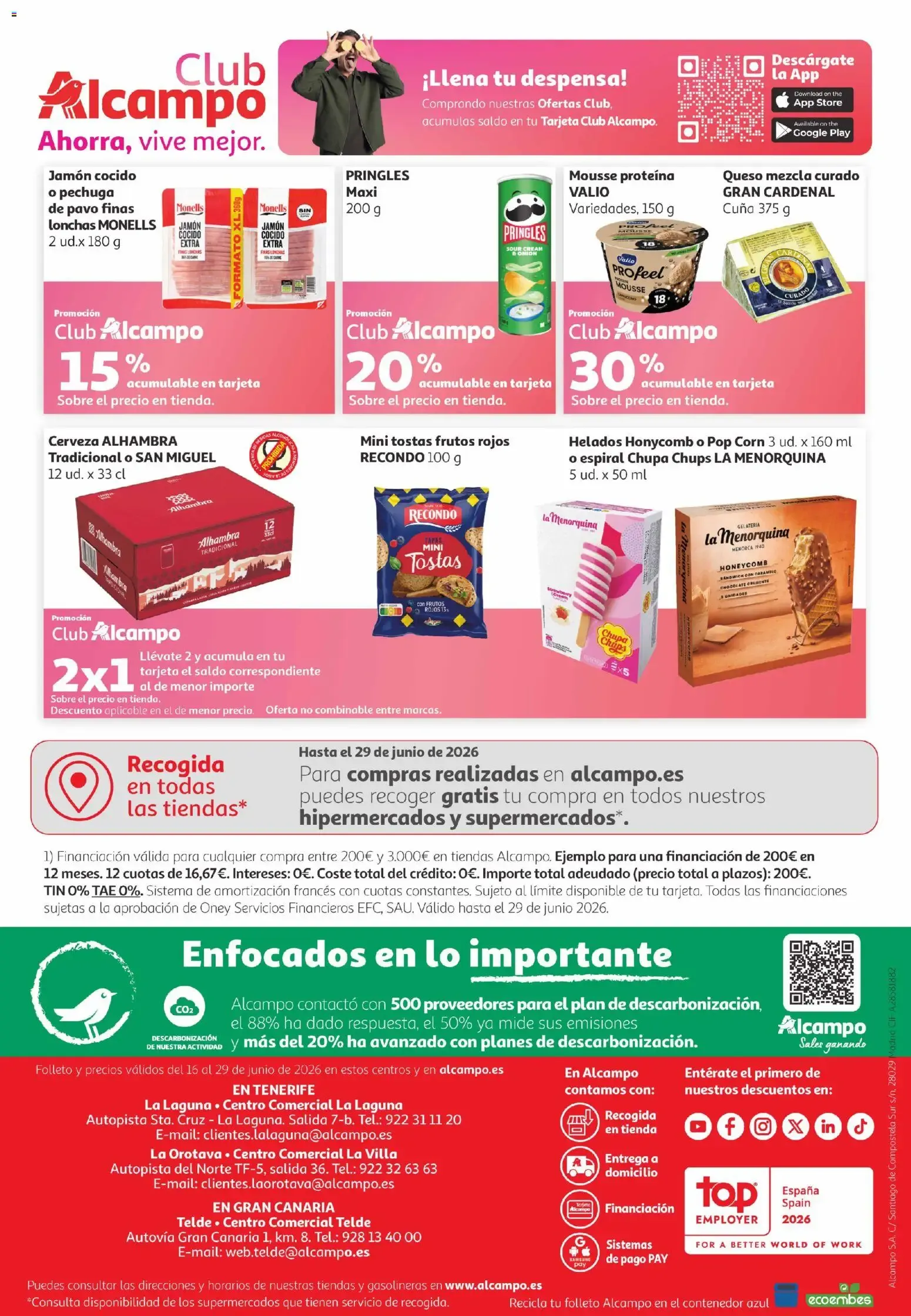 Catálogo de Alcampo Aniversario: El Partido del Ahorro 16 de junio al 29 de junio 2026 - Página 40