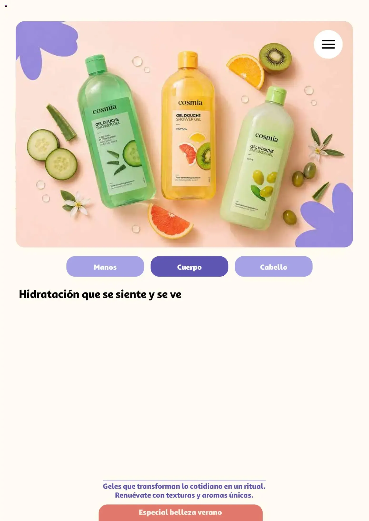 Catálogo de Alcampo Folleto Digital: Aquí se viene a Brillar con Cosmía 5 de mayo al 31 de agosto 2026 - Página 7