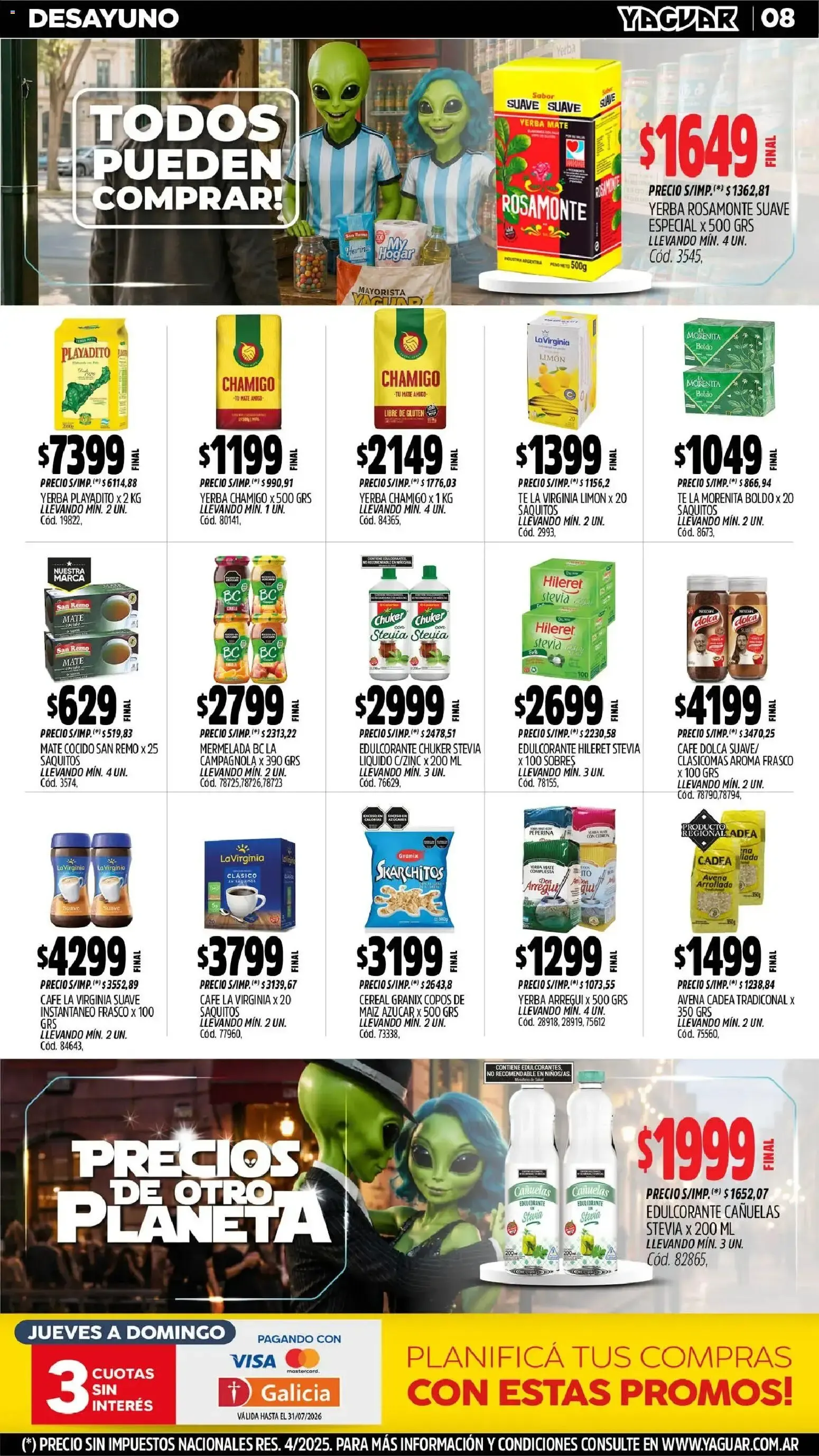 Ofertas de Yaguar - Oferta Semanal San Juan del 29/06/2026 - 04/07/2026 29 de junio al 4 de julio 2026 - Página 9 del catálogo