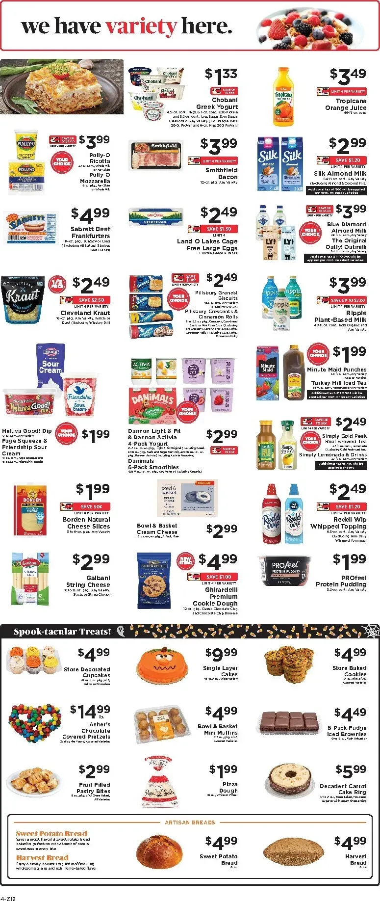 Weekly promotion Current ShopRite leaflet valid from Sunday 10/18/2026 to Saturday 10/24/2026 spanning from October 18 to October 24 2026 - Page 5 for Catalogue 365