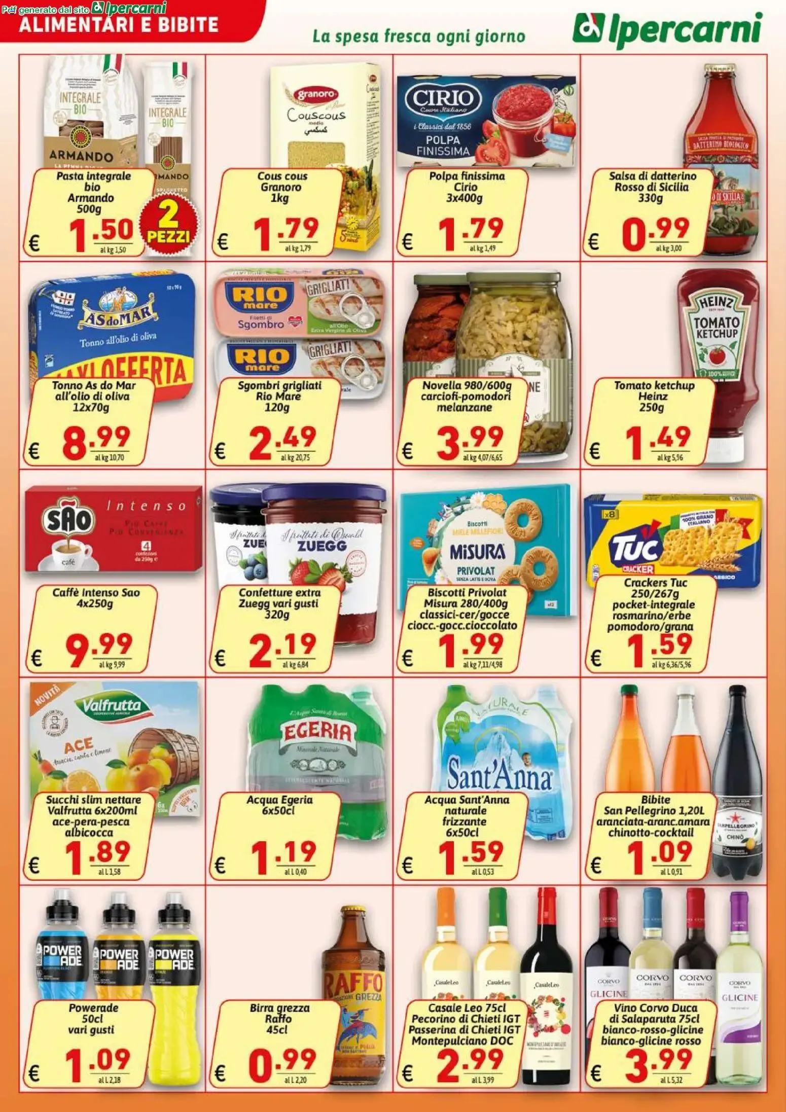 Ipercarni: Anniversario! Offerta valida dal 11 al 22 Settembre 2026 da 11 settembre a 22 settembre di 2026 - Pagina del volantino 14