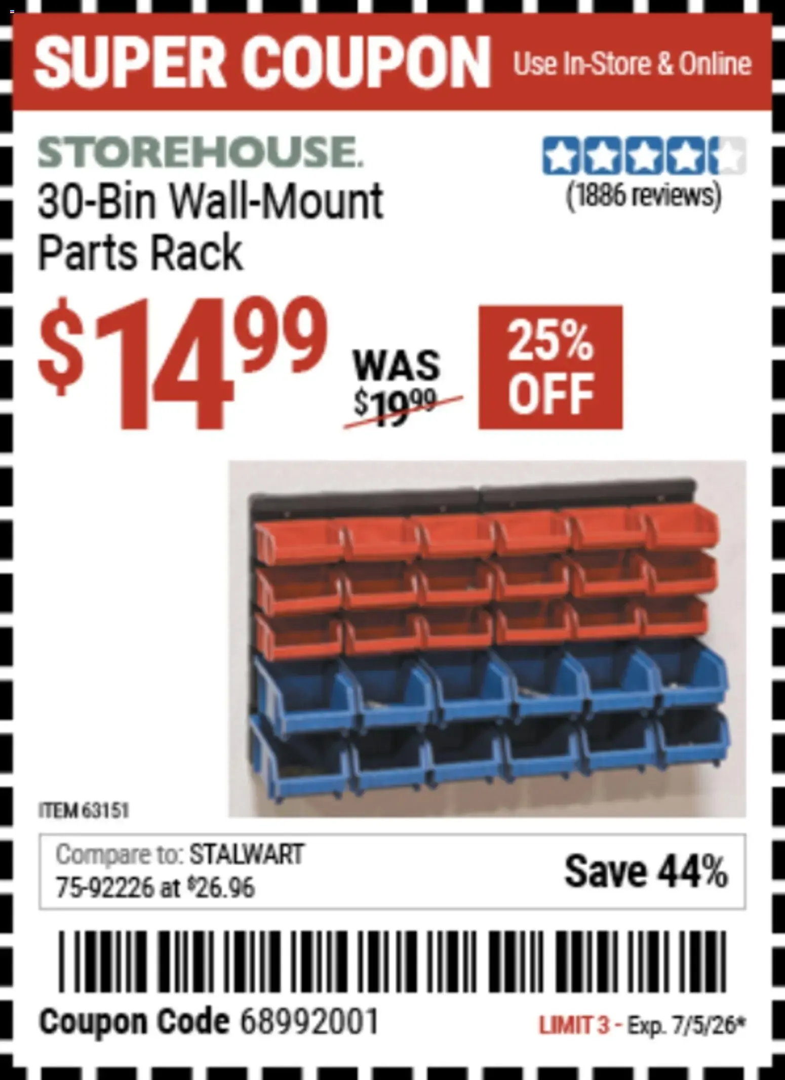 Weekly ad Harbor Freight Weekly Ad (06/22 - 07/05 2026) - Flyer from June 22 to July 5 2026 - Page 17