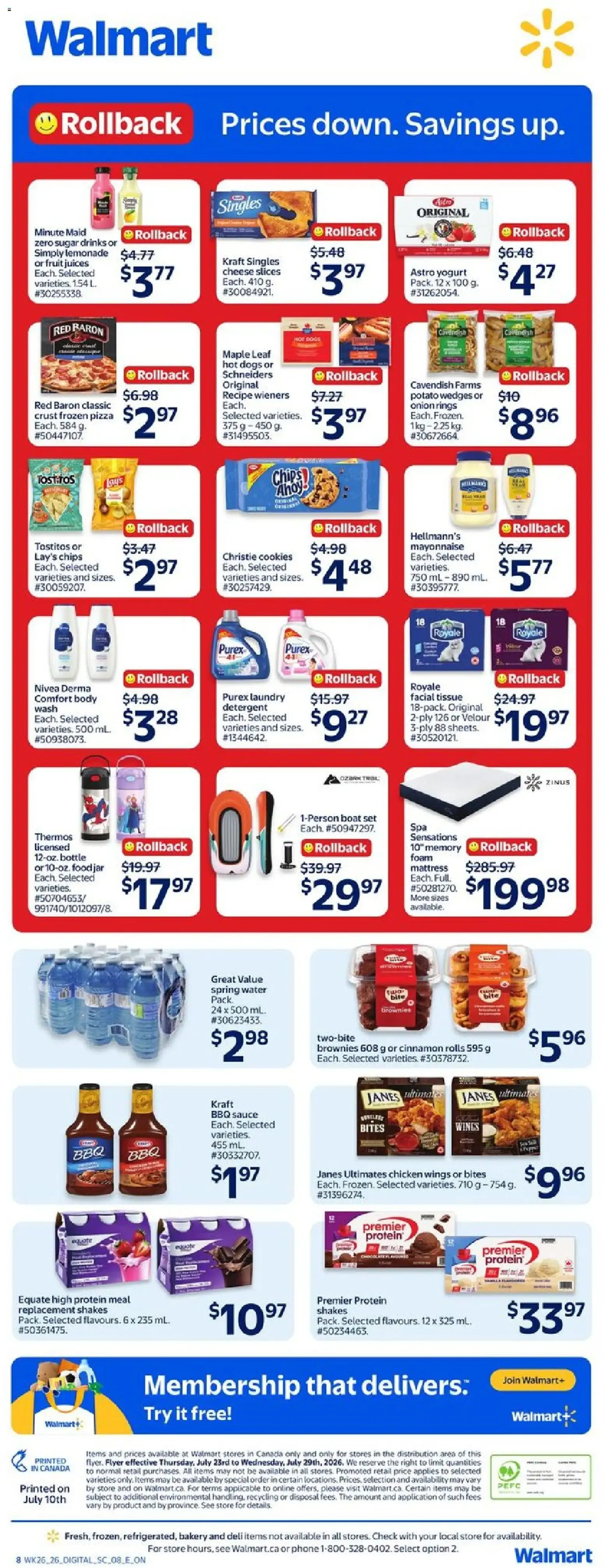 Walmart from July 23 to July 29 2026 - flyer page 2