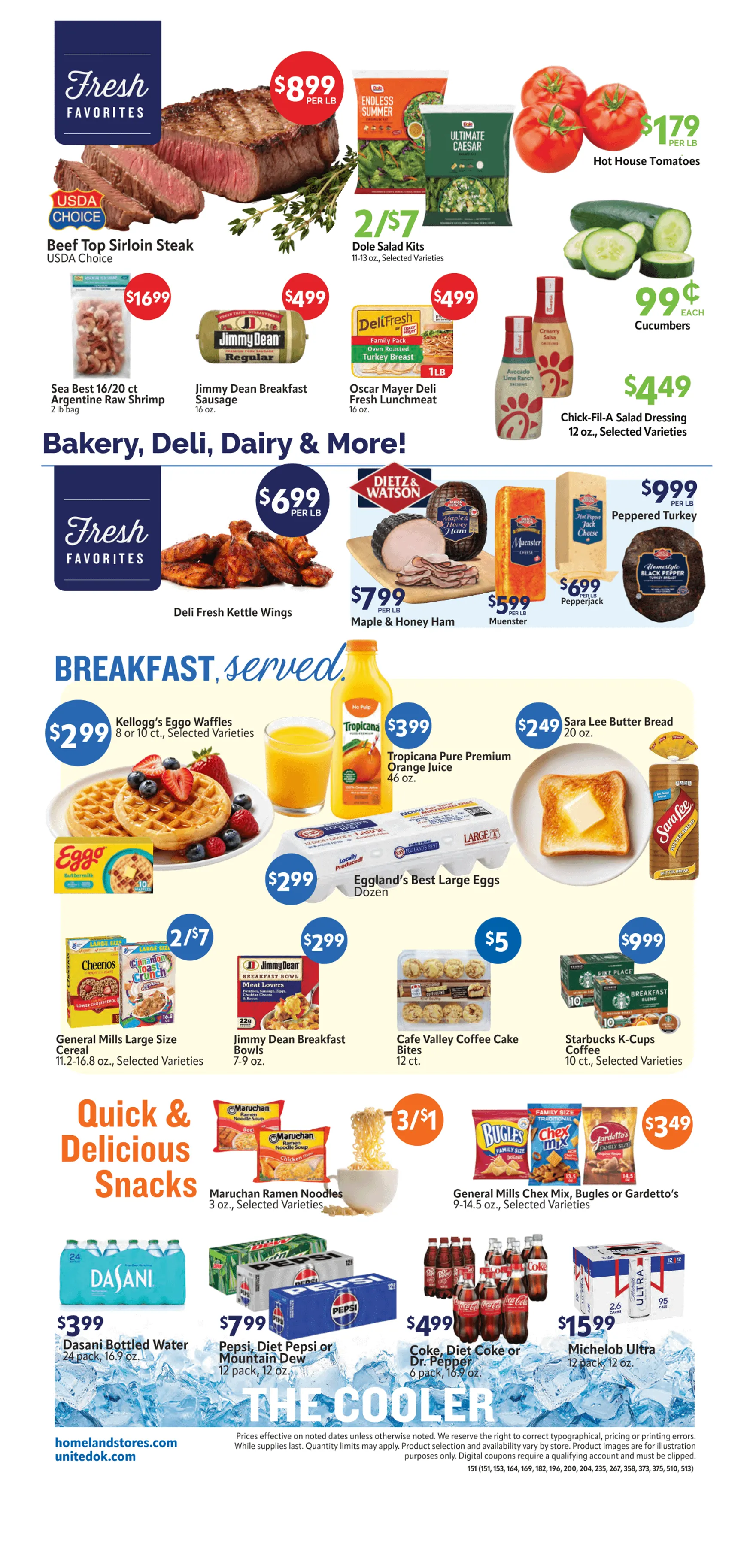 Weekly ad Current Homeland Stores leaflet valid from Wednesday 09/16/2026 to Tuesday 09/22/2026 from September 16 to September 22 2026 - Page 2