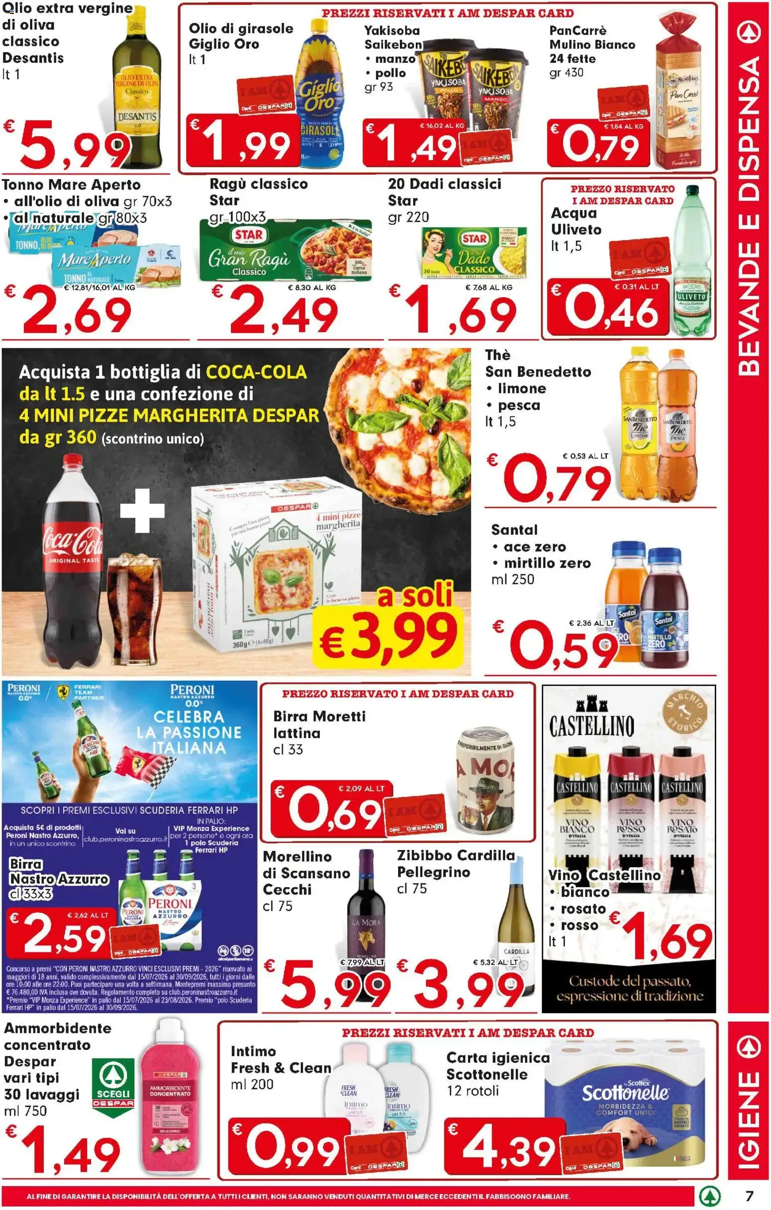 Nuovo Despar volantino Nord Ovest dal 10/09/2026 > offerte anteprima 🛍️ da 10 settembre a 23 settembre di 2026 - Pagina del volantino 7