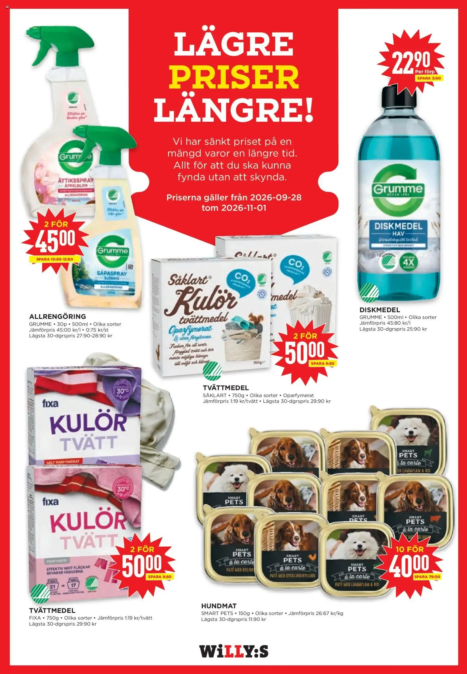 Willys: ¡Precios de aniversario, ofertas válidas del 12/10 al 18/10/2026! från 12 oktober till 18 oktober 2026 - Reklamblad sidor 9