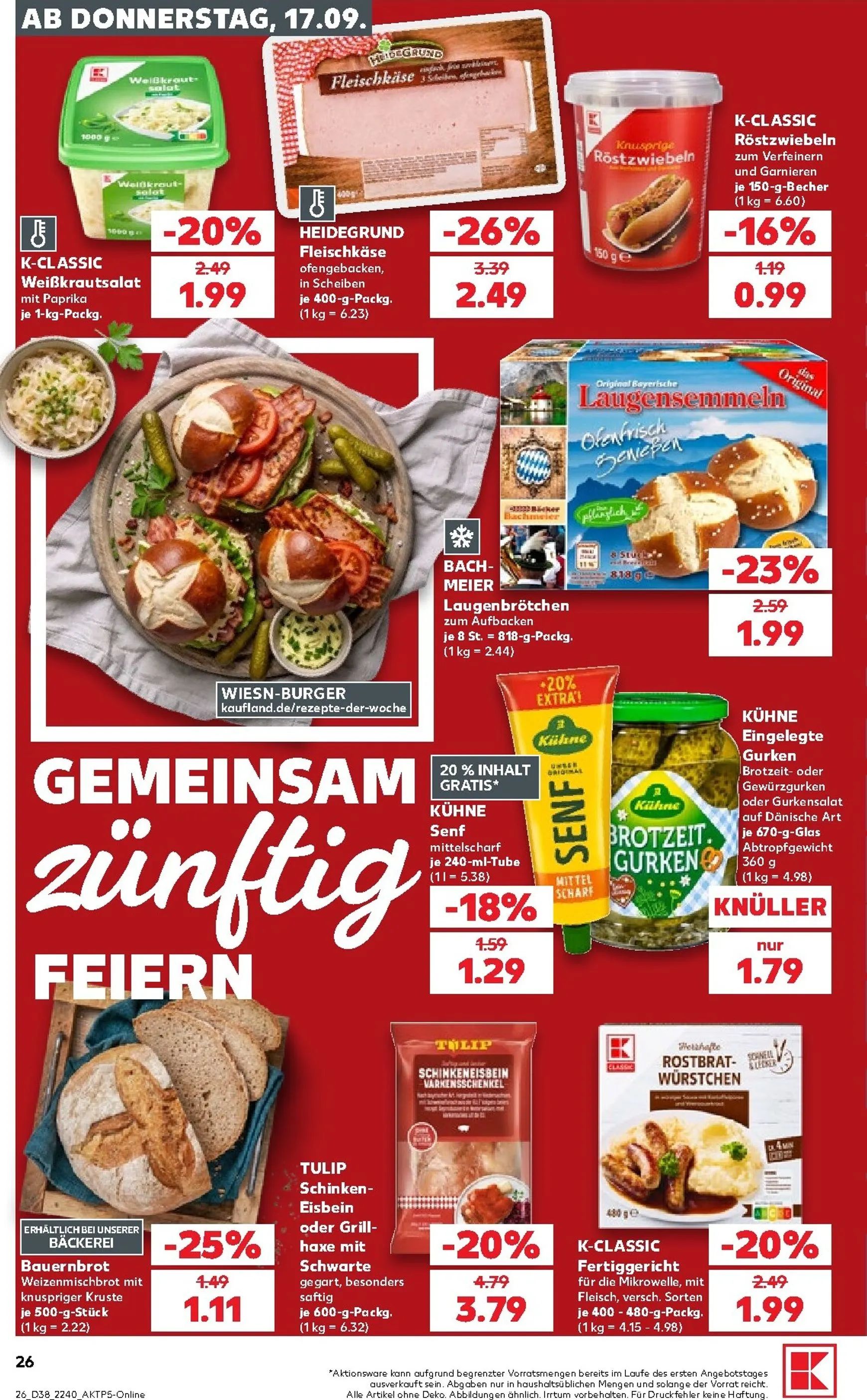 Neuer Kaufland Prospekt – von Donnerstag 17.09.2026 bis Mittwoch 23.09.2026 von 17. September bis 23. September 2026 - Prospekt seite 27