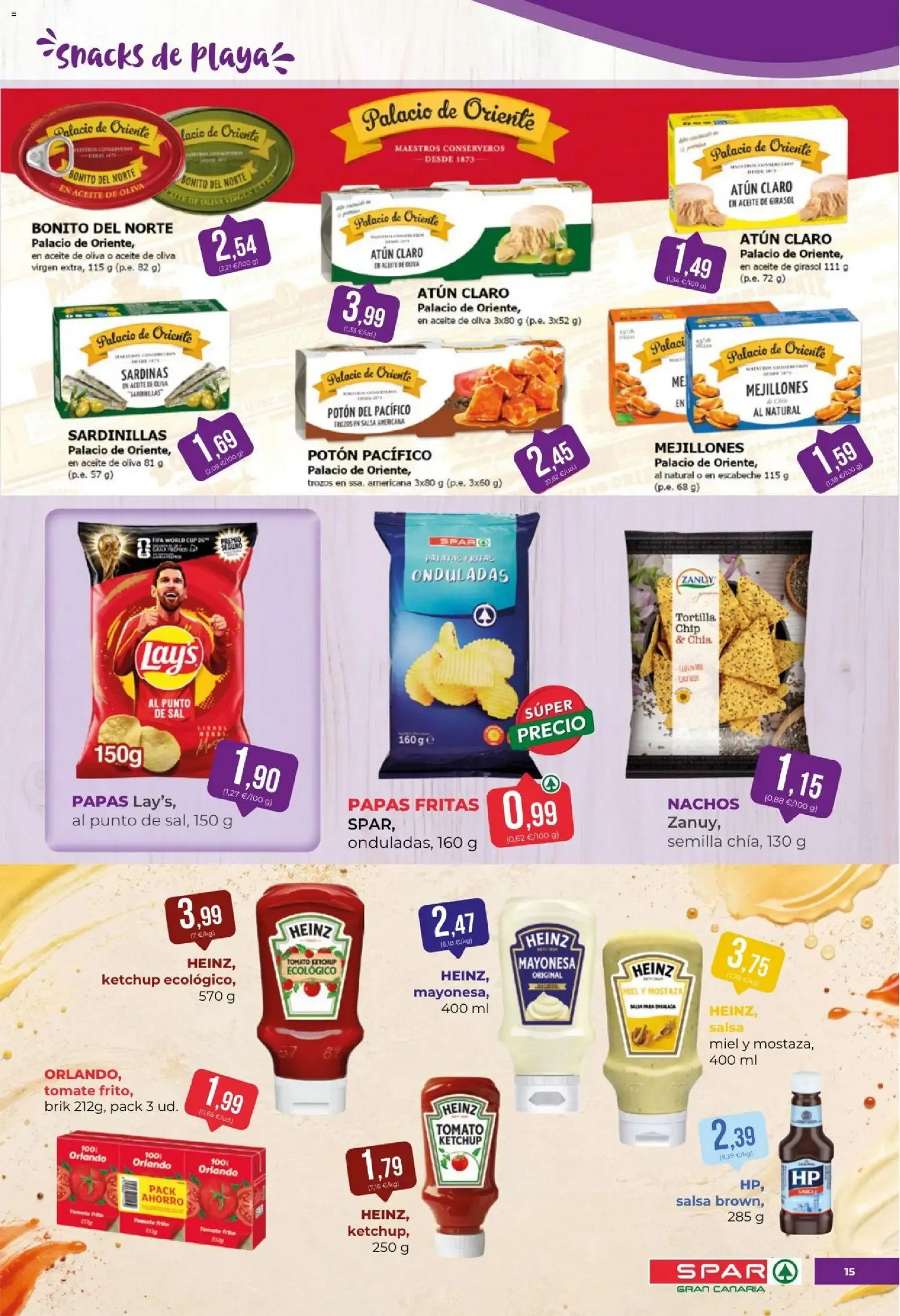 Catálogo de Spar Gran Canaria: Vuelve el Verano Frutal 10 de julio al 23 de julio 2026 - Página 15