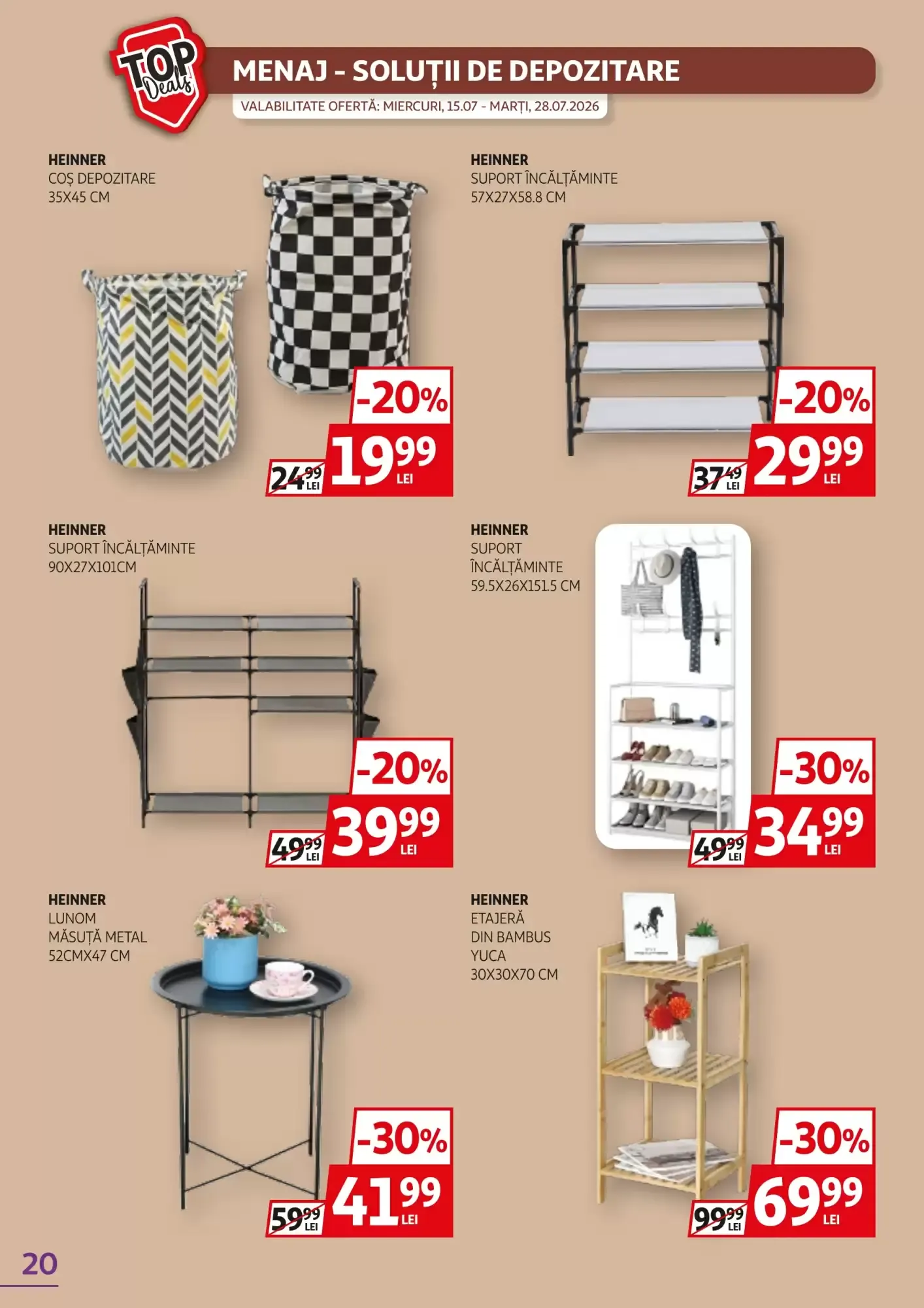 Catalog Catalog Auchan de la 15 iulie până la 28 iulie 2026 - Revista Pagina 20