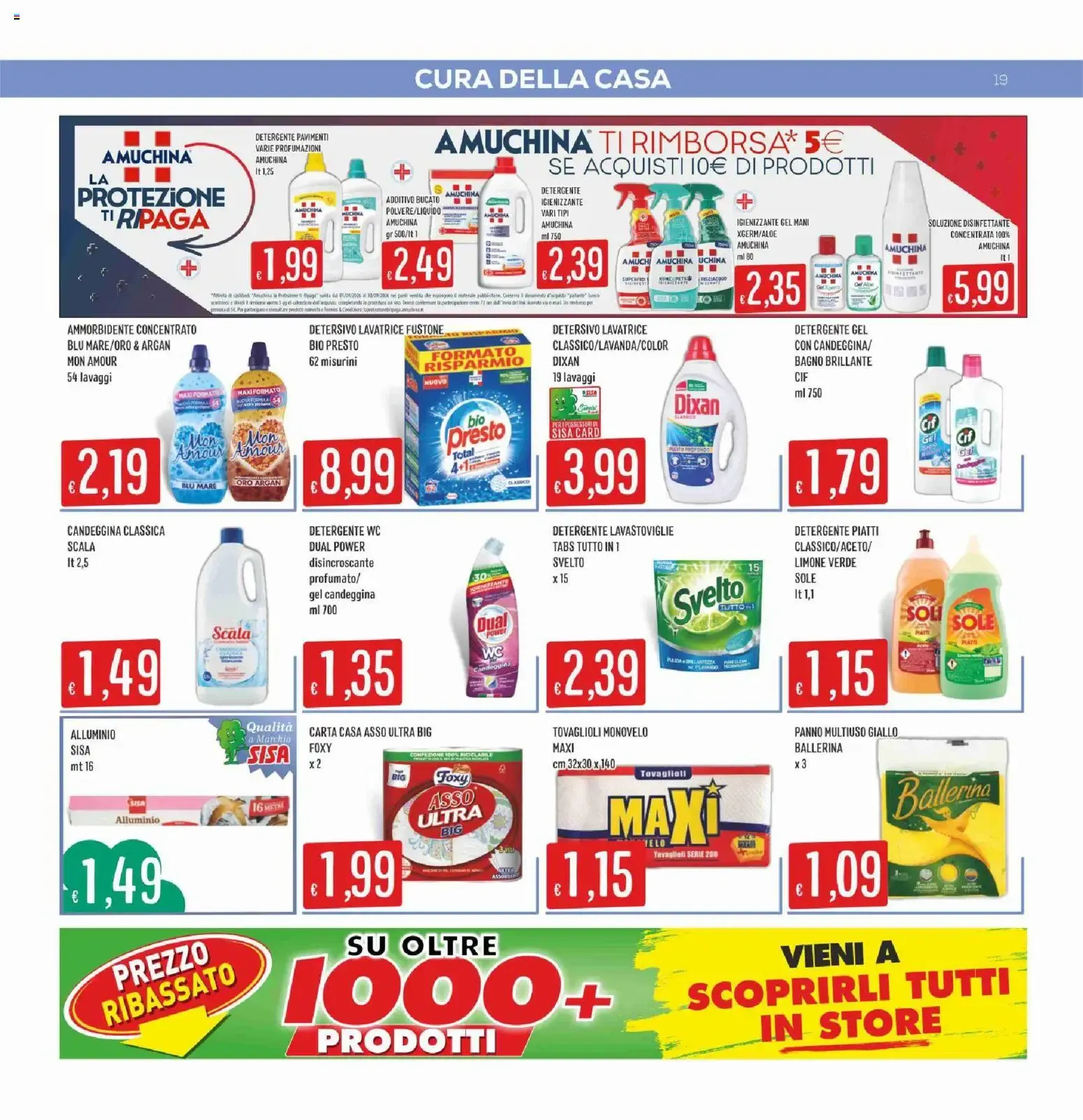 SISA I Supermercati Italiani - Un Mare di Offerte da 9 luglio a 22 luglio di 2026 - Pagina del volantino 19