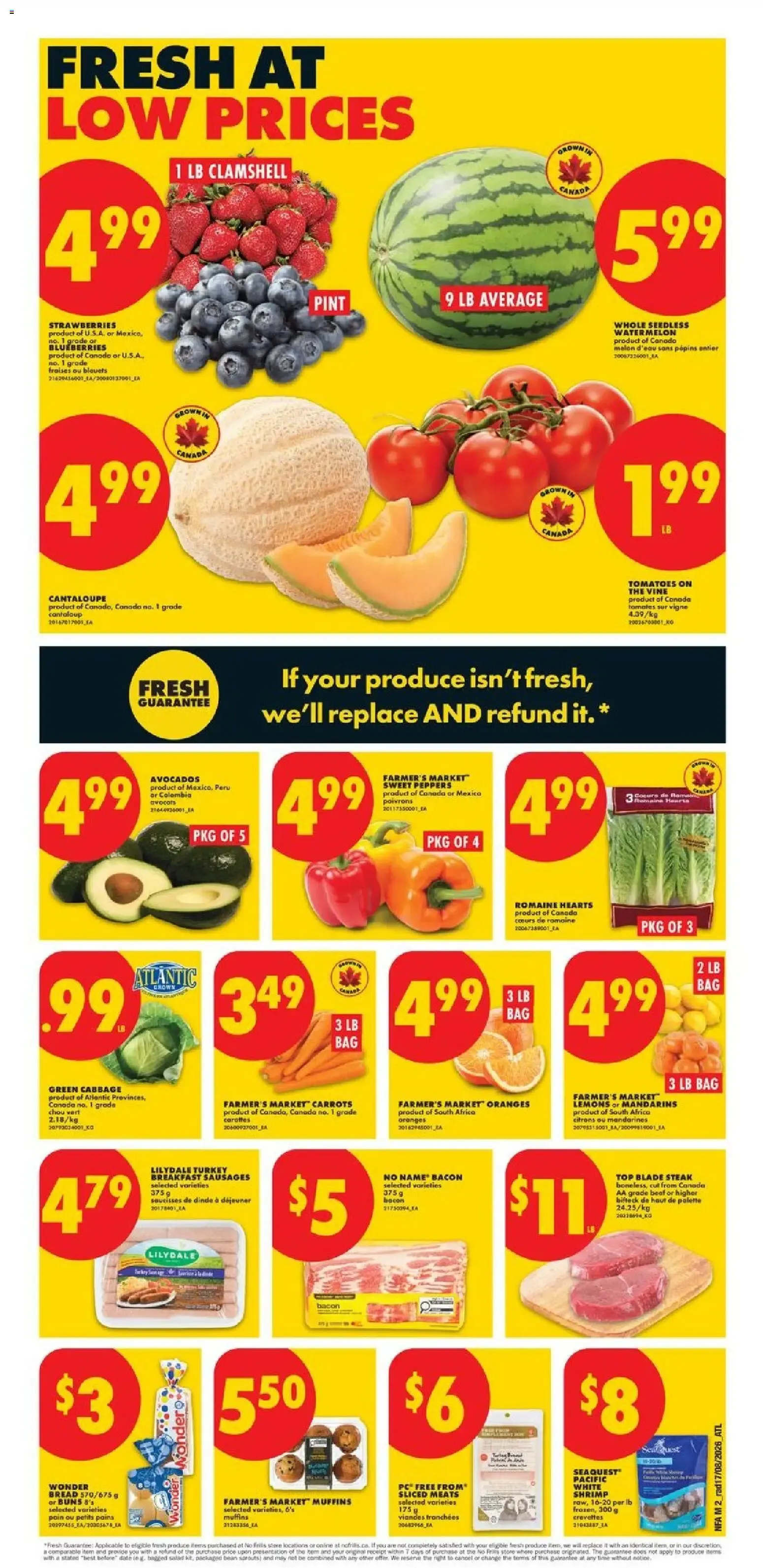 No Frills Flyer Prices from August 20 to August 26 2026 - flyer page 2