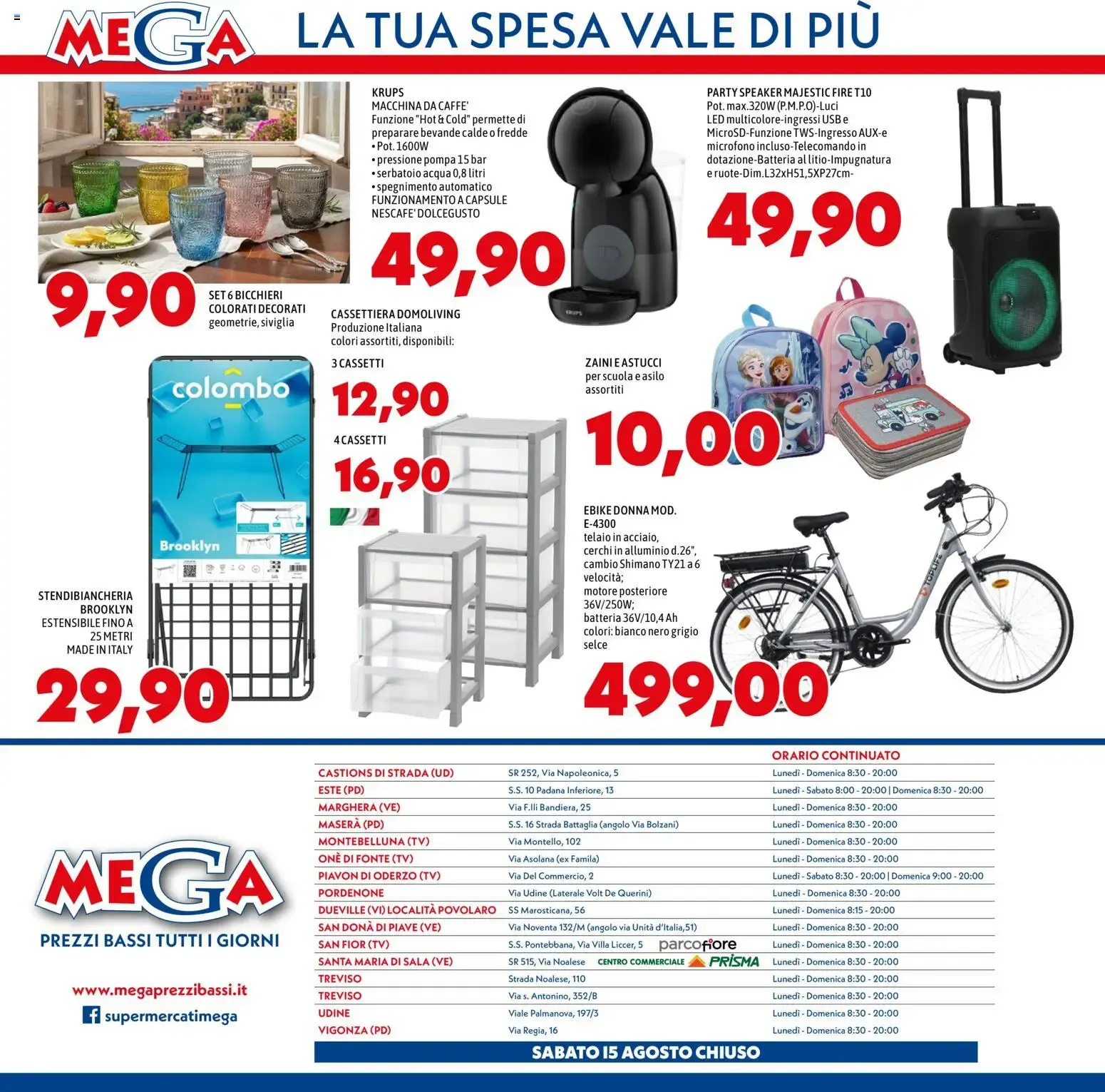 Mega volantino dal 06/08/2026 - online Offerte da 6 agosto a 19 agosto di 2026 - Pagina del volantino 12