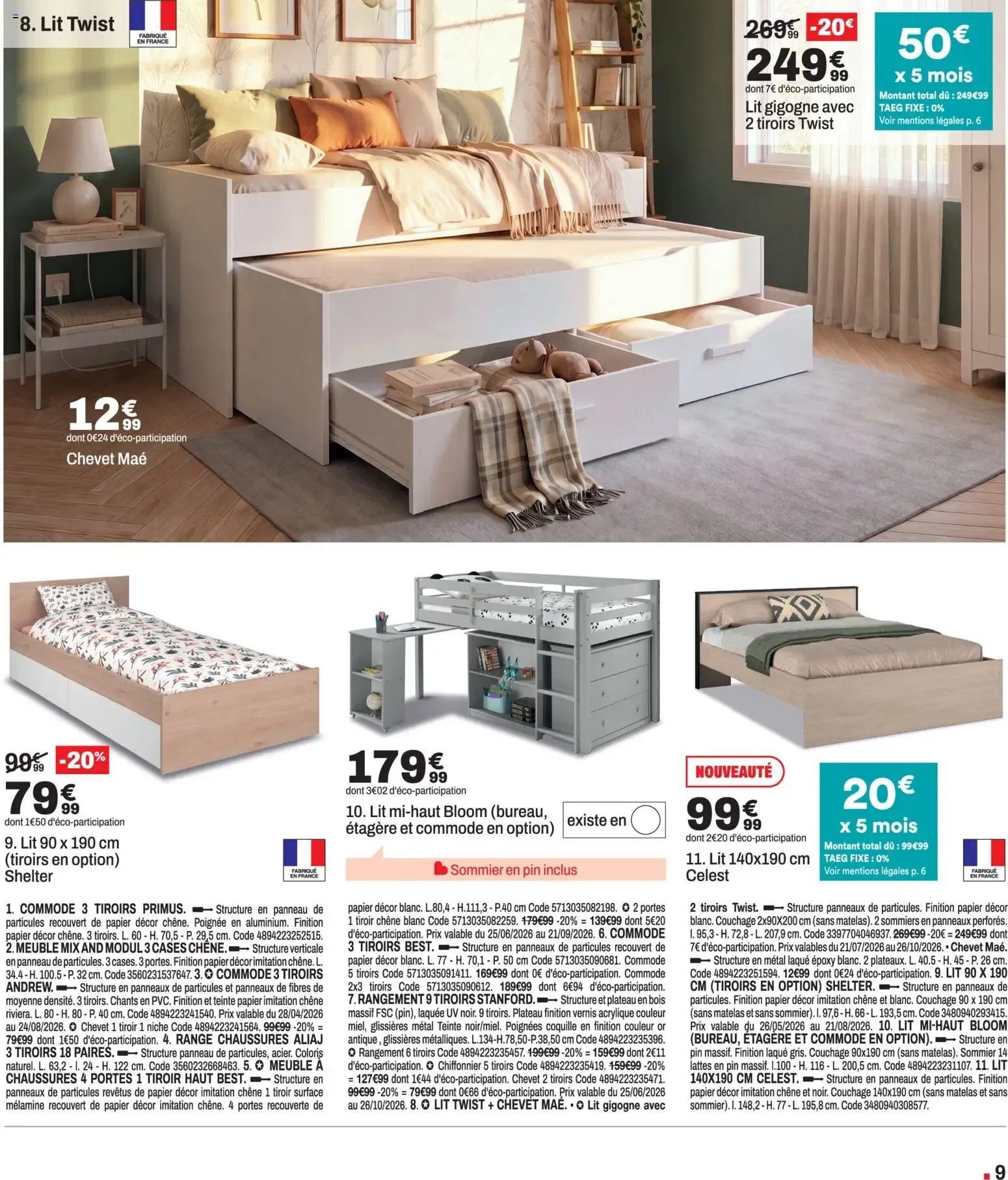 But catalogue easy rentrée à partir du 21/07/2026 - promo en ligne du 21 juillet au 24 août 2026 - Catalogue page 8