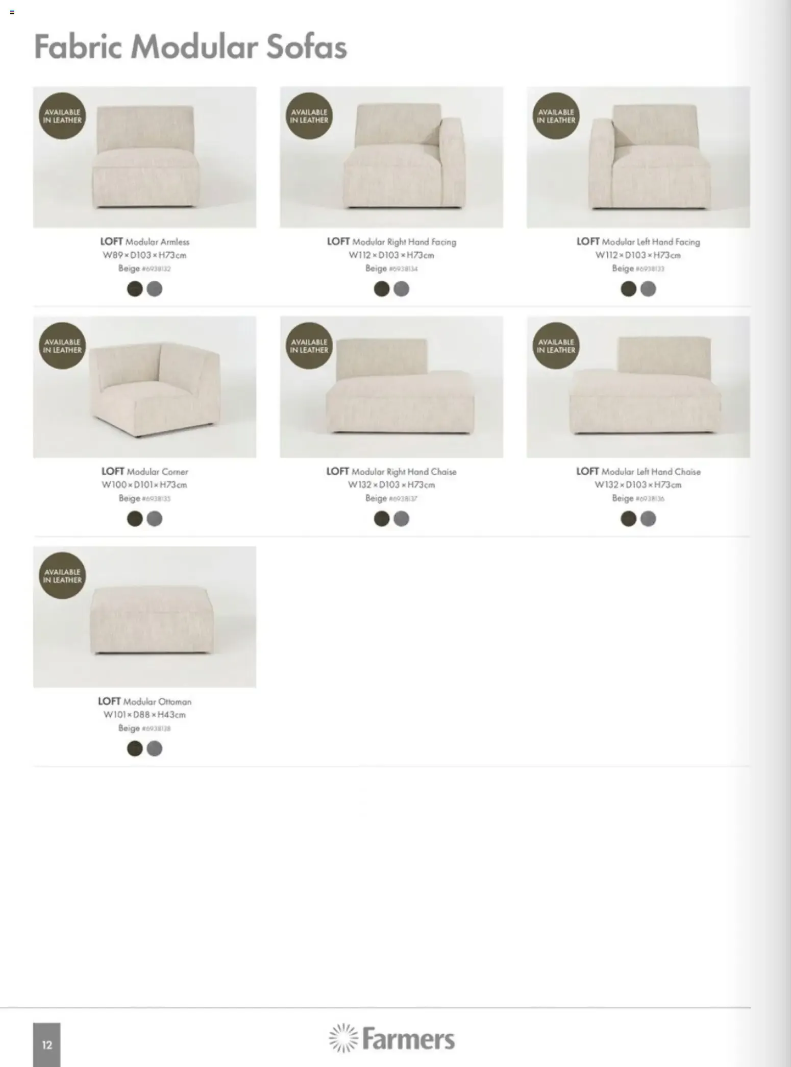 Farmers Furniture Directory from 1 January to 31 December 2026 - Catalogue Page 12