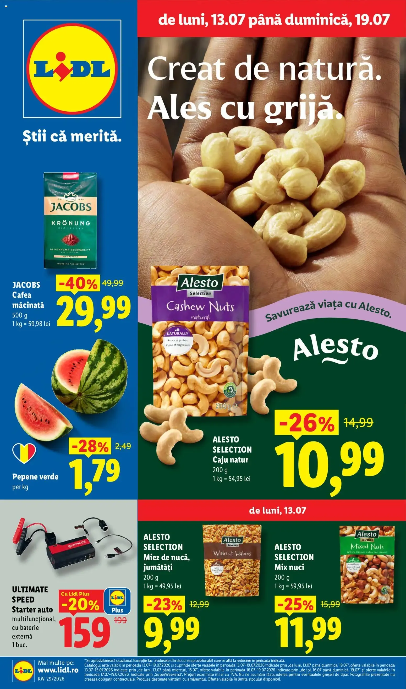 Catalog Catalog LIDL 13.07.2026 - Oferta și Revista online de la 13 iulie până la 19 iulie 2026 - Revista Pagina 1