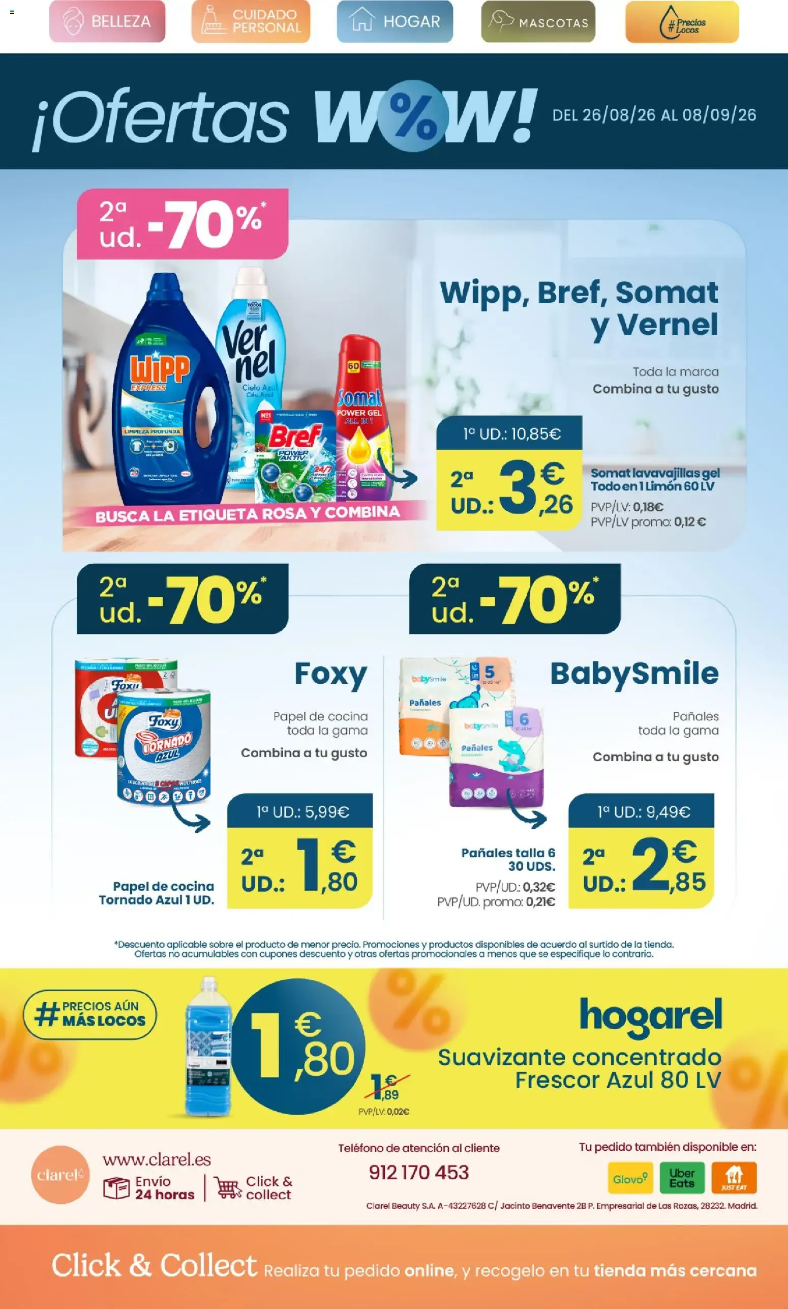 Catálogo de Clarel: Sartenes exclusivas y promociones en belleza 26 de agosto al 8 de septiembre 2026 - Página 18