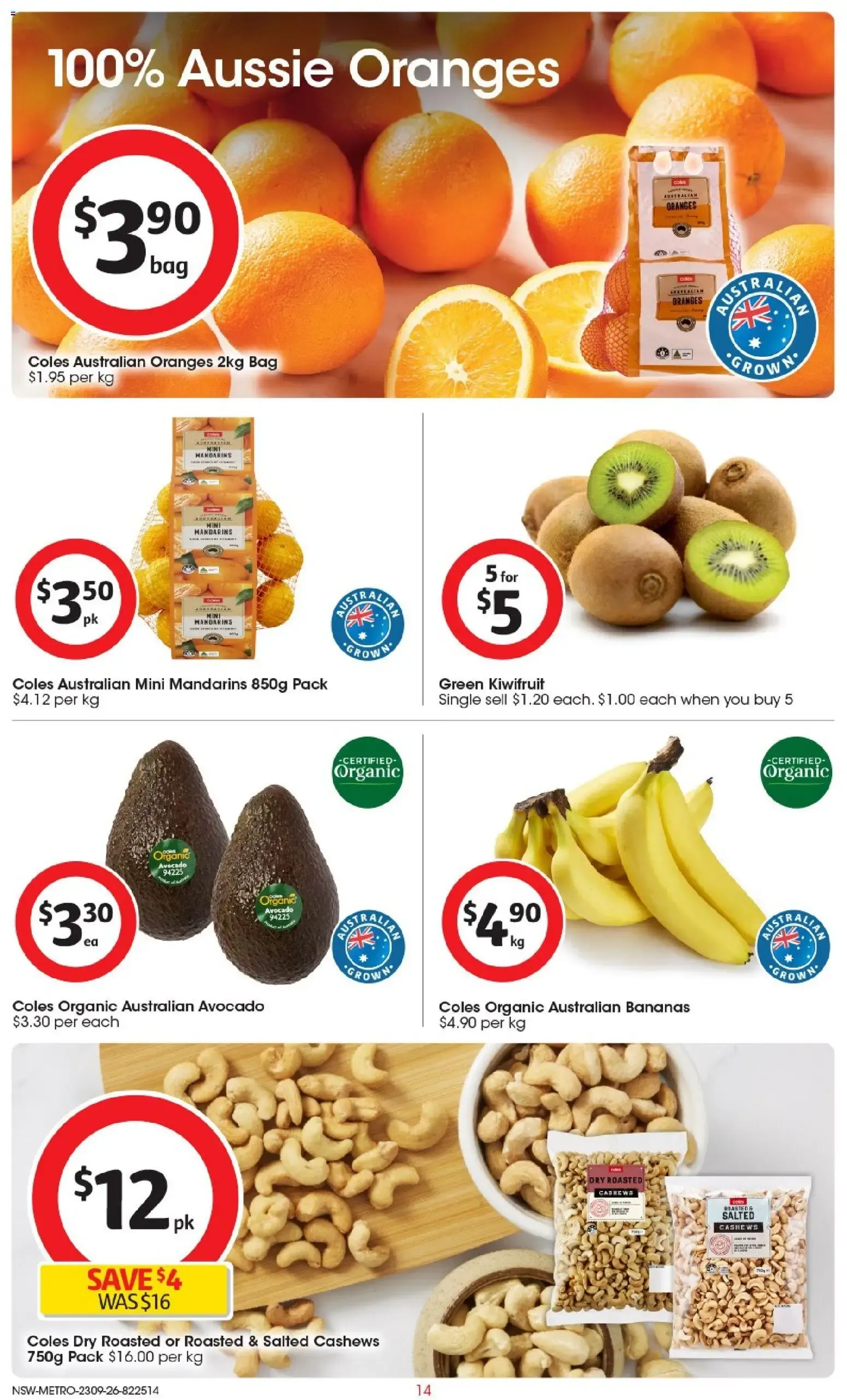 Coles catalogue valid from 23/09/2026 > Online Australia - Catalogue valid from 23 September to 29 September 2026 - page 14