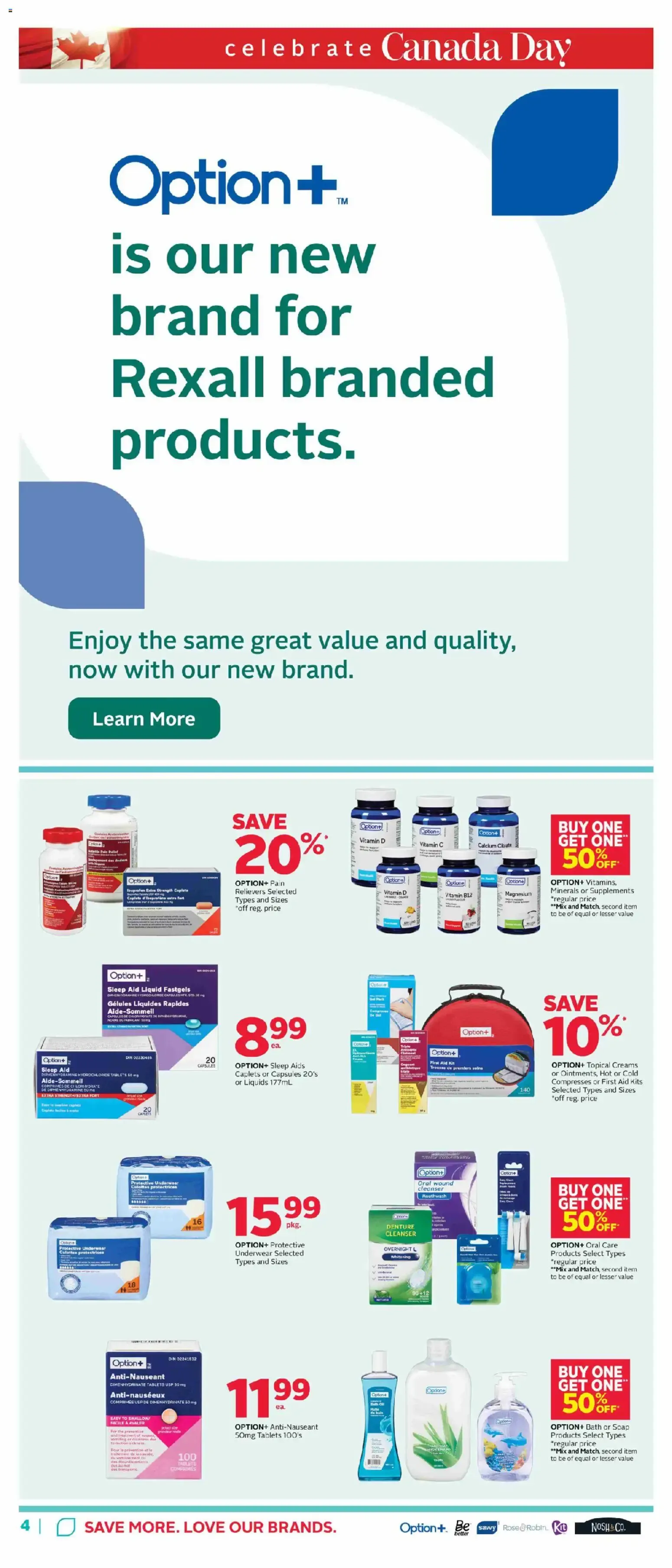 Rexall: Proudly Canadian Owned and Operated from June 19 to June 25 2026 - flyer page 12