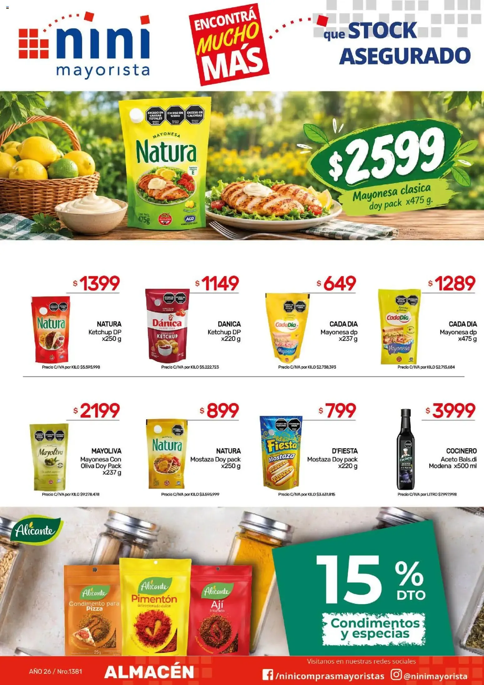 Ofertas de NINI Mayorista catálogo del 12/10/2026 - 18/10/2026 12 de octubre al 18 de octubre 2026 - Página 32 del catálogo