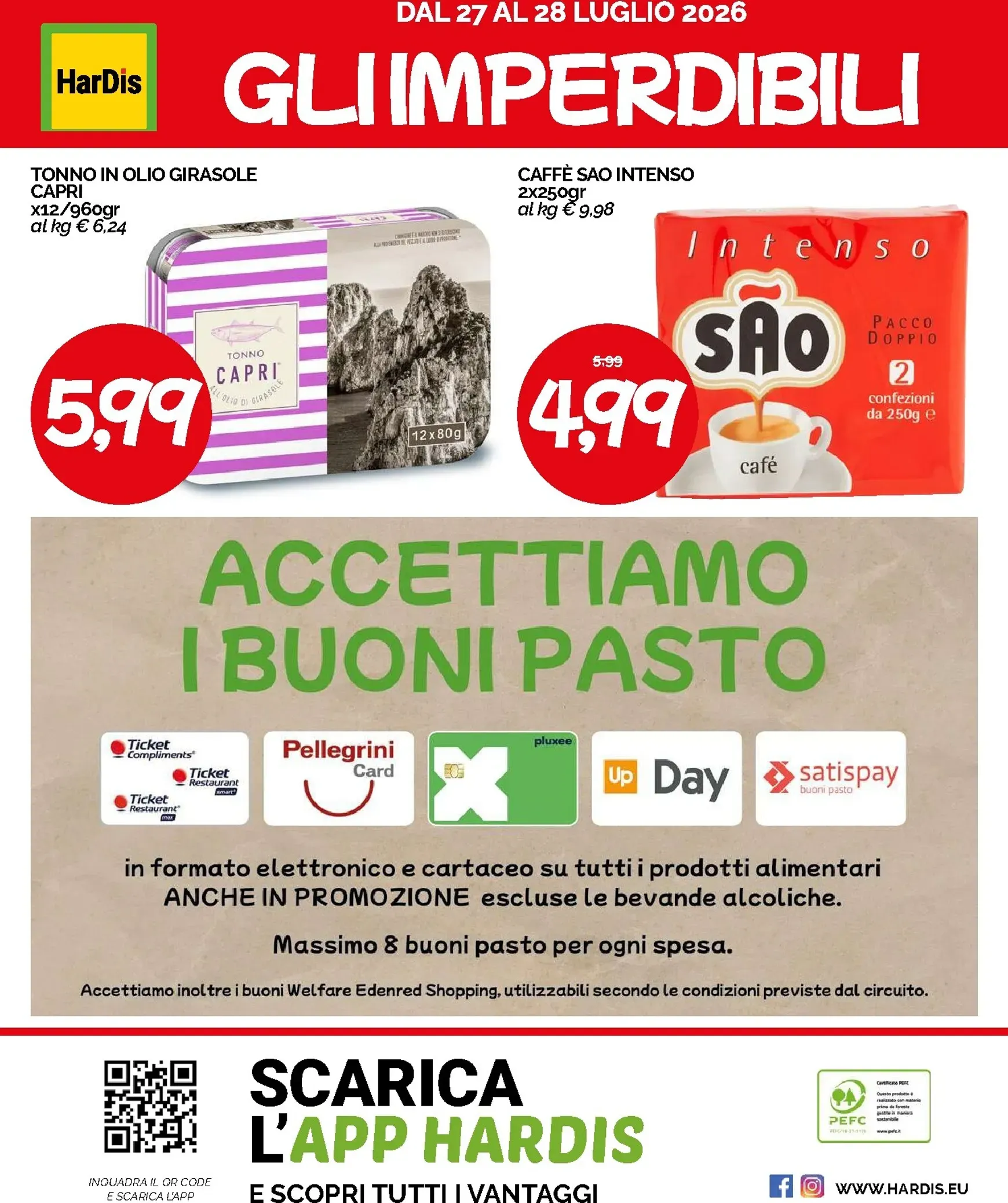 HarDis - La Spesa di Fine Mese da 20 luglio a 28 luglio di 2026 - Pagina del volantino 16