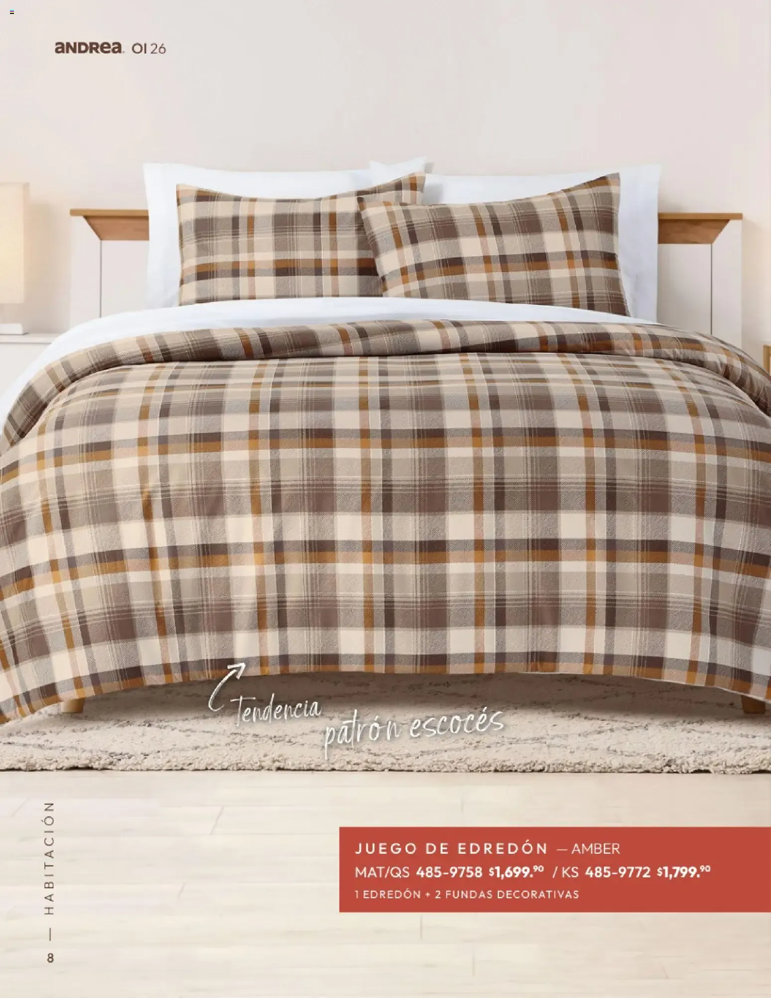 Catálogo de Andrea Home: Otoño - Invierno 2026 1 de septiembre al 31 de diciembre 2026 - Pagina 8