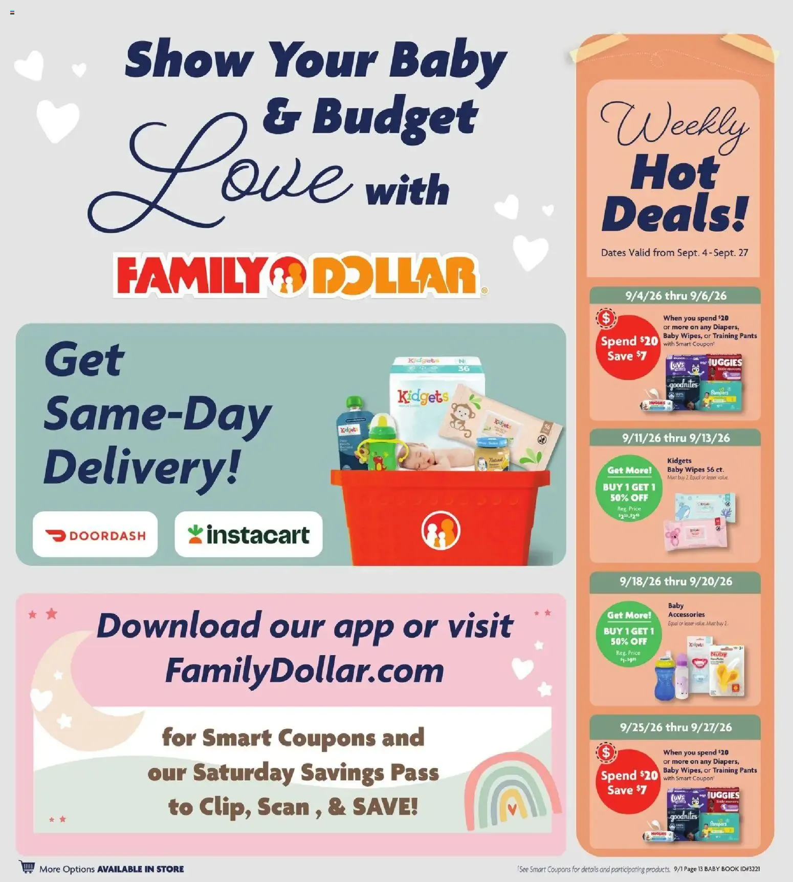 Weekly ad Family Dollar - Todo para Bebés (09/01 - 09/30 2026) from September 1 to September 30 2026 - Page 11