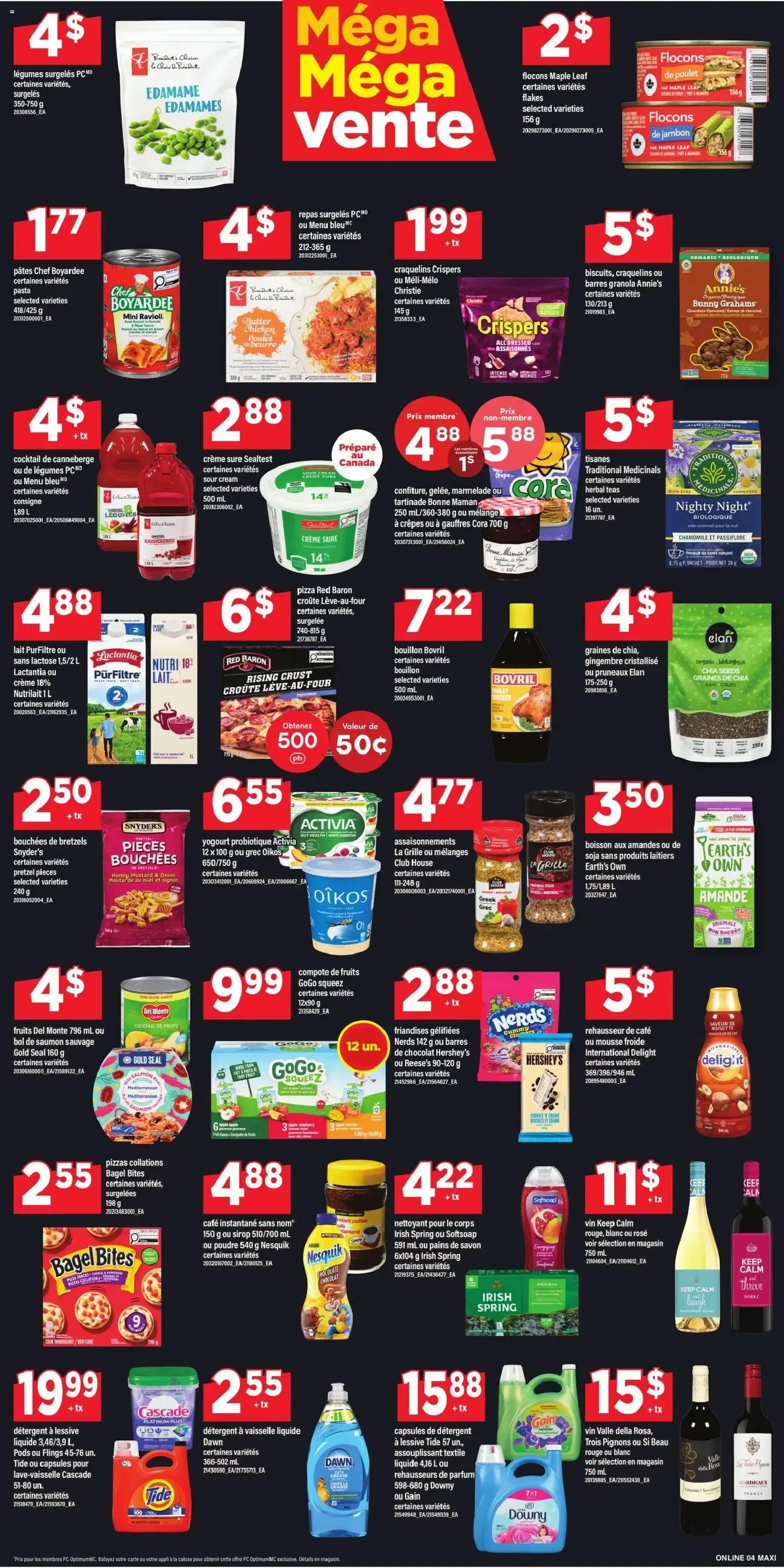Maxi weekly flyer / circulaire from Oct 15, 2026 > weekly specials & deals from October 15 to October 21 2026 - flyer page 9
