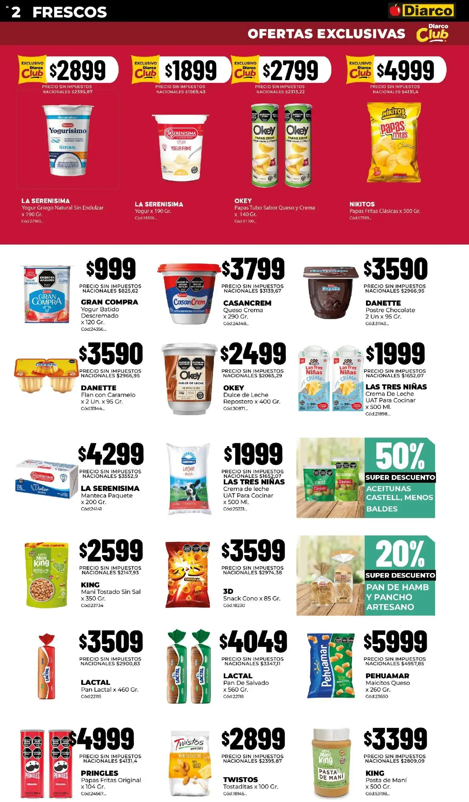Ofertas de Diarco 14 de septiembre al 18 de septiembre 2026 - Página 2 del catálogo