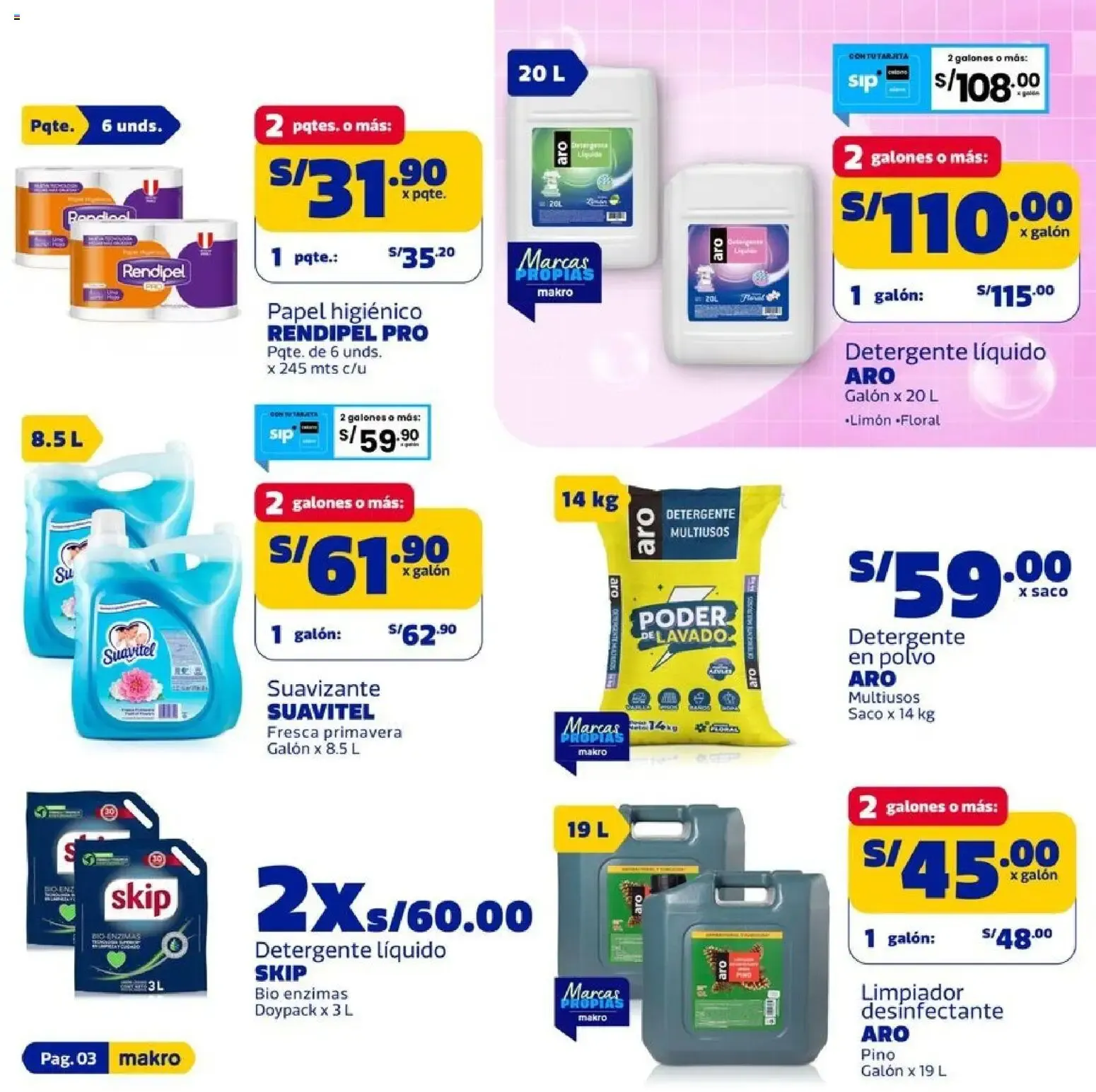Catalogo de Catálogo Makro - Catálogo Esp Limpieza online del 13/08/2026 13 de agosto al 26 de agosto 2026 - Pag 3