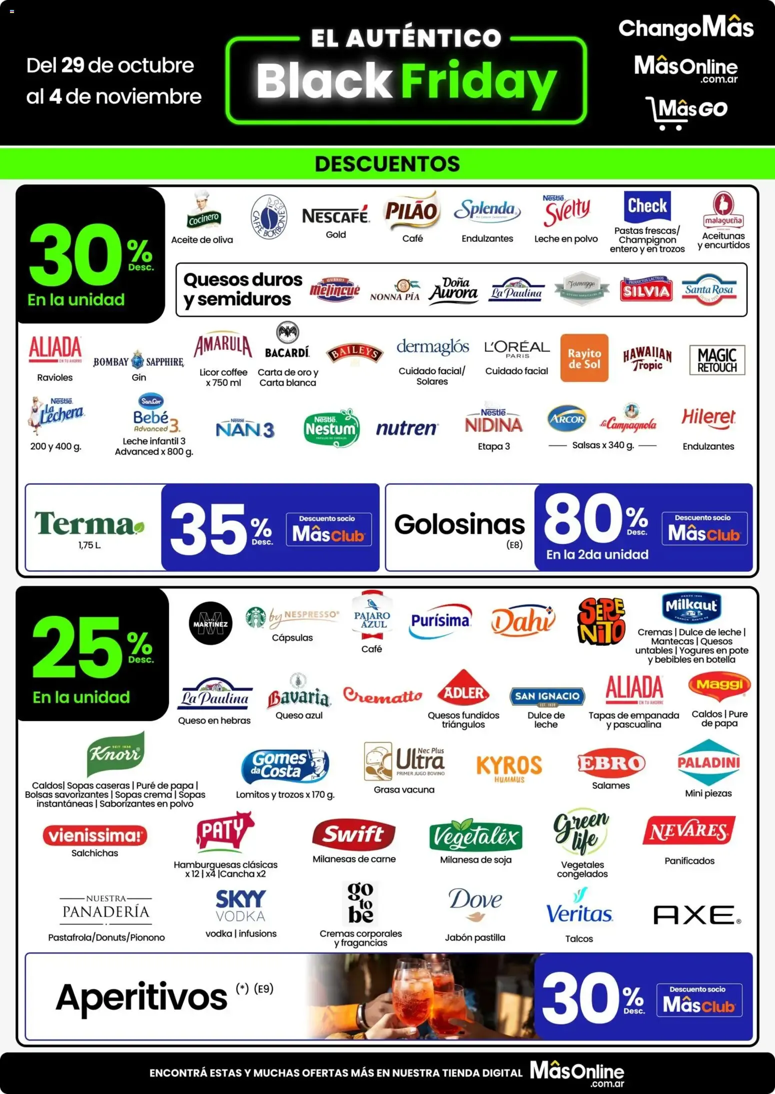 Ofertas de Changomas BLACK FRIDAY Folleto de 29/10/2026 29 de octubre al 4 de noviembre 2026 - Página 6 del catálogo