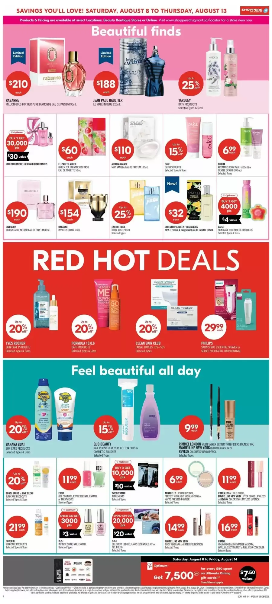 Shoppers Drug Mart flyer week 32 from August 8 to August 13 2026 - flyer page 11