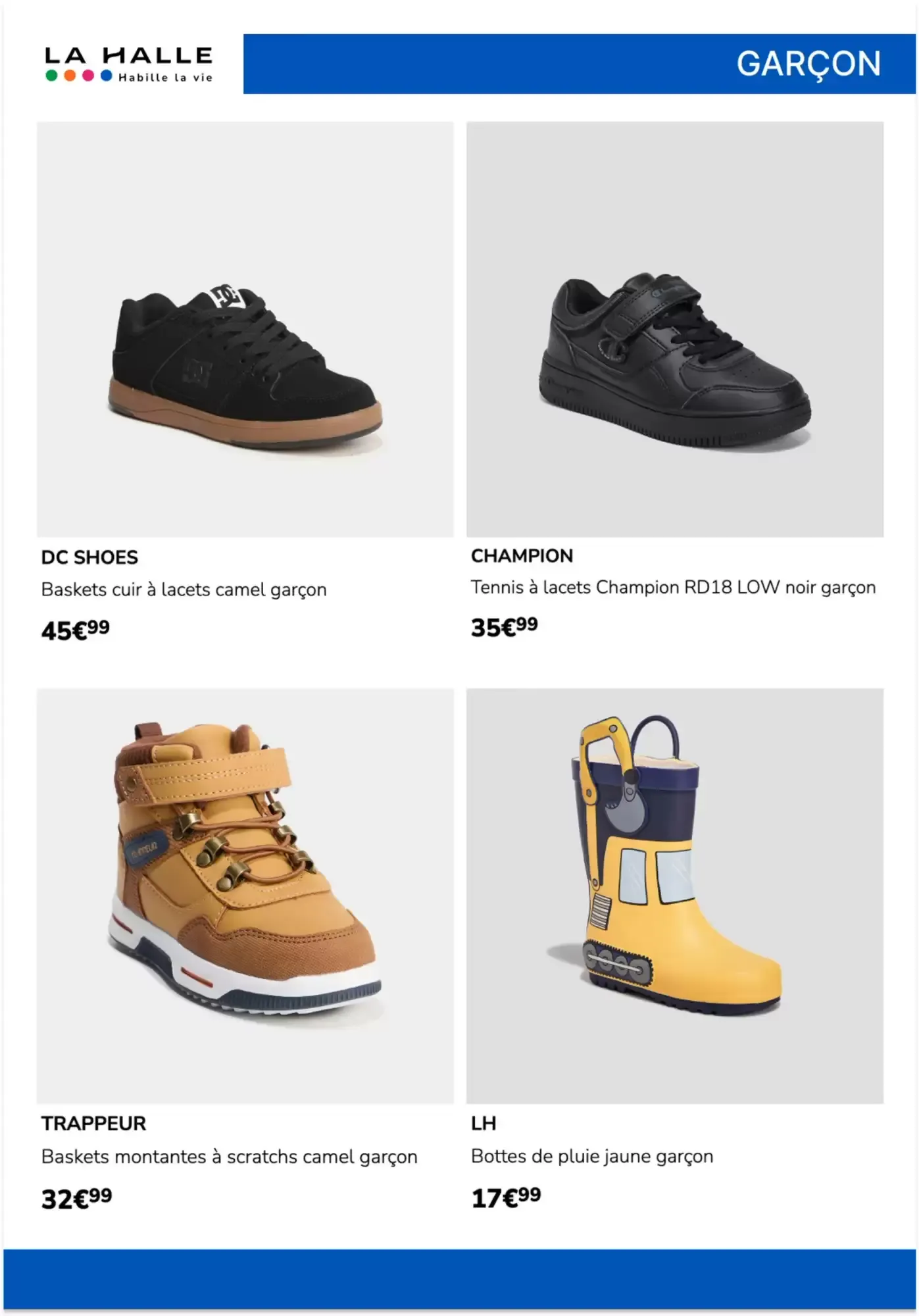 La Halle - Chaussures pour toute la famille du 21 octobre au 27 octobre 2026 - Catalogue page 14