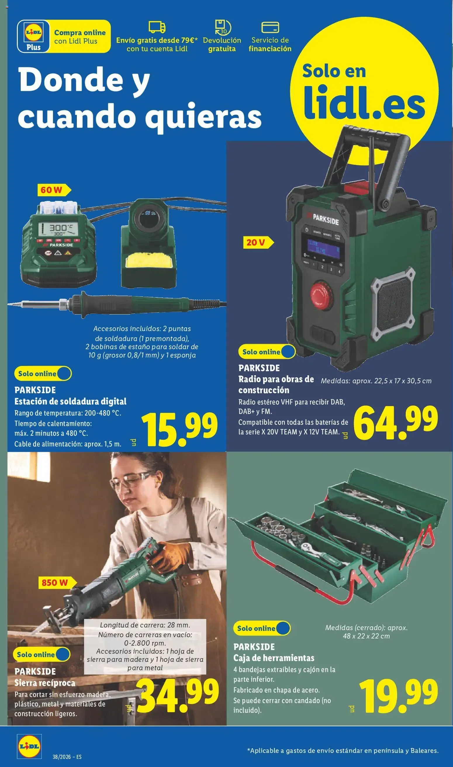 Catálogo de Lidl folleto de bazar del 14/09/2026 | Ofertas 14 de septiembre al 20 de septiembre 2026 - Página 2