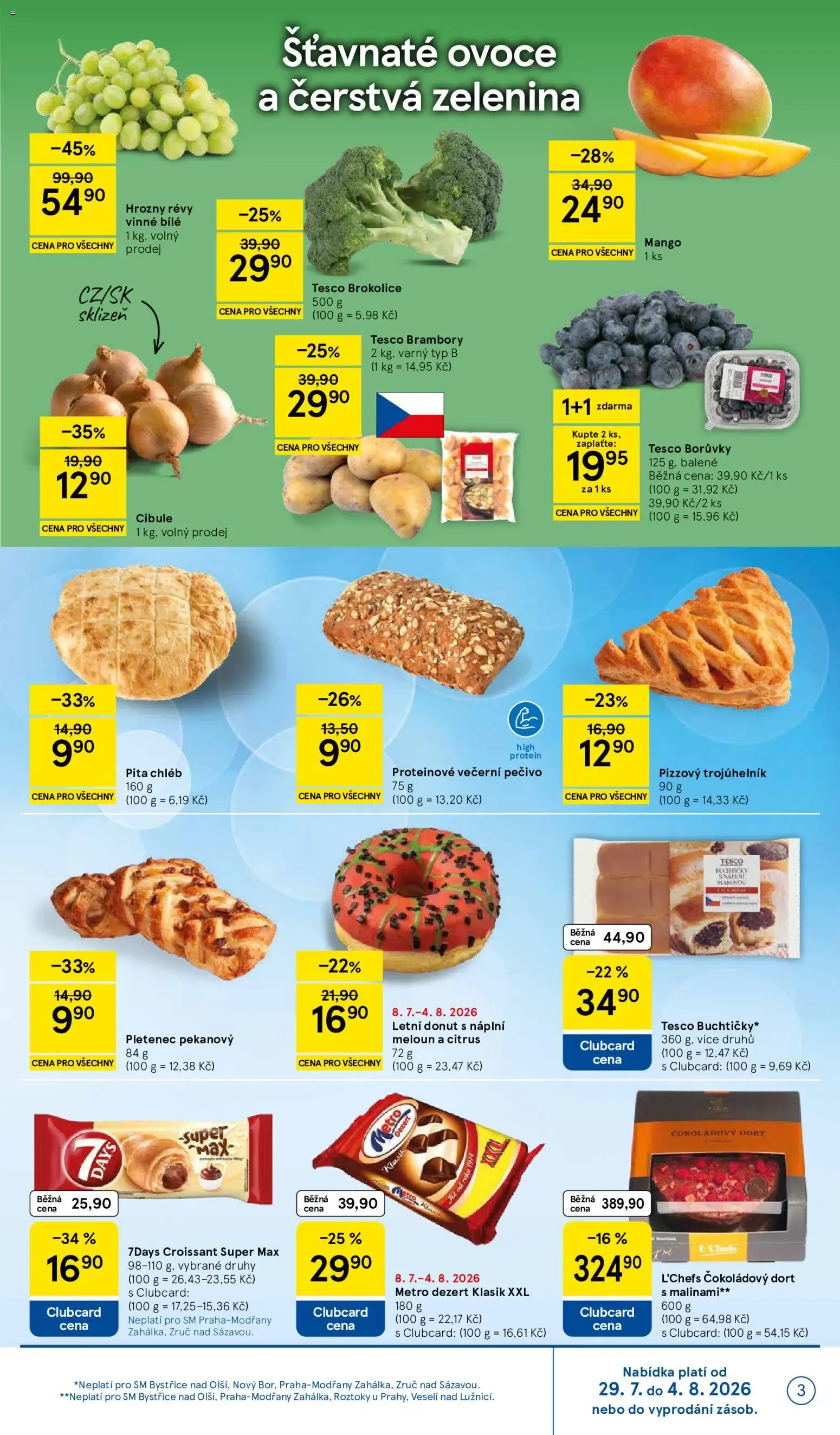 Tesco leták na tento + příští týden 29.07.2026 - 29. července 4. srpna 2026 - Page 3