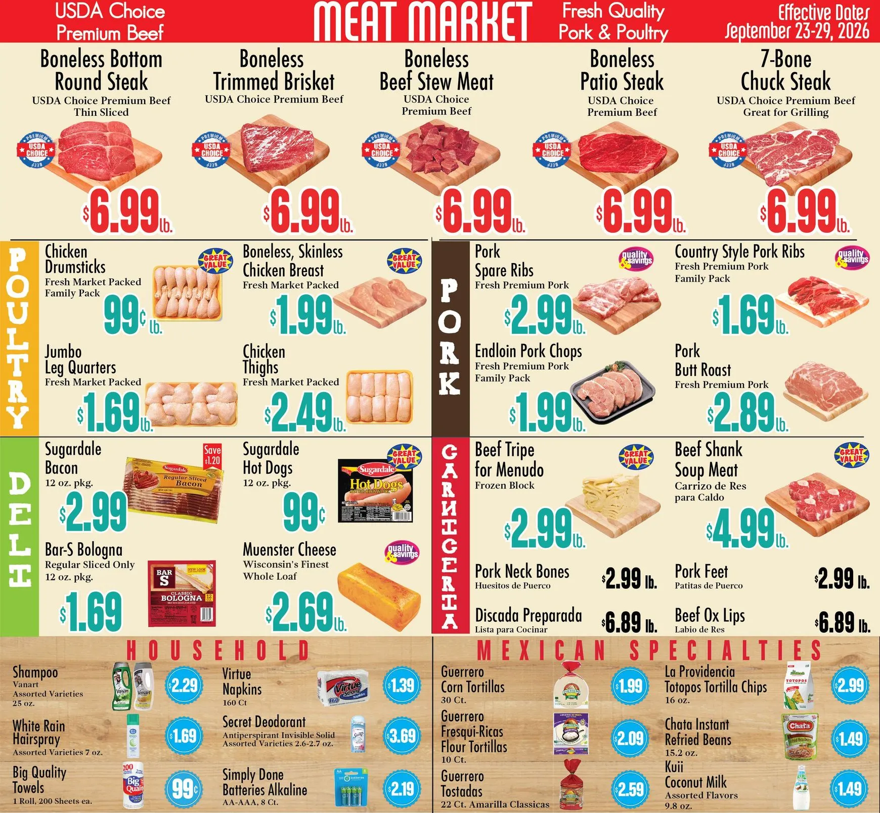 Weekly ad Current Food City leaflet valid from Wednesday 09/23/2026 to Tuesday 09/29/2026 from September 23 to September 29 2026 - Page 2