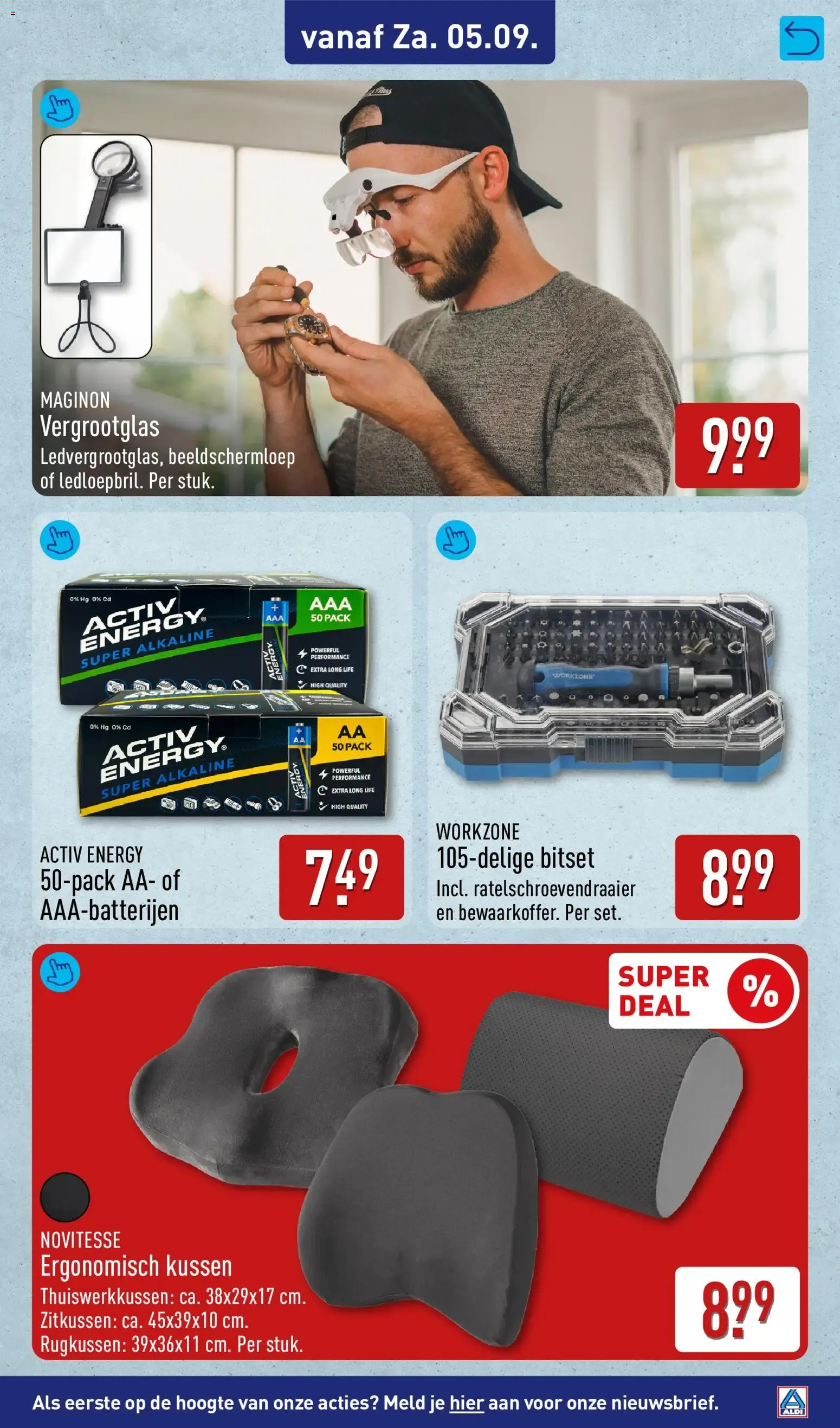 Aldi Fans van Voordeel van 31 augustus tot 6 september 2026 - Folder pagina 71