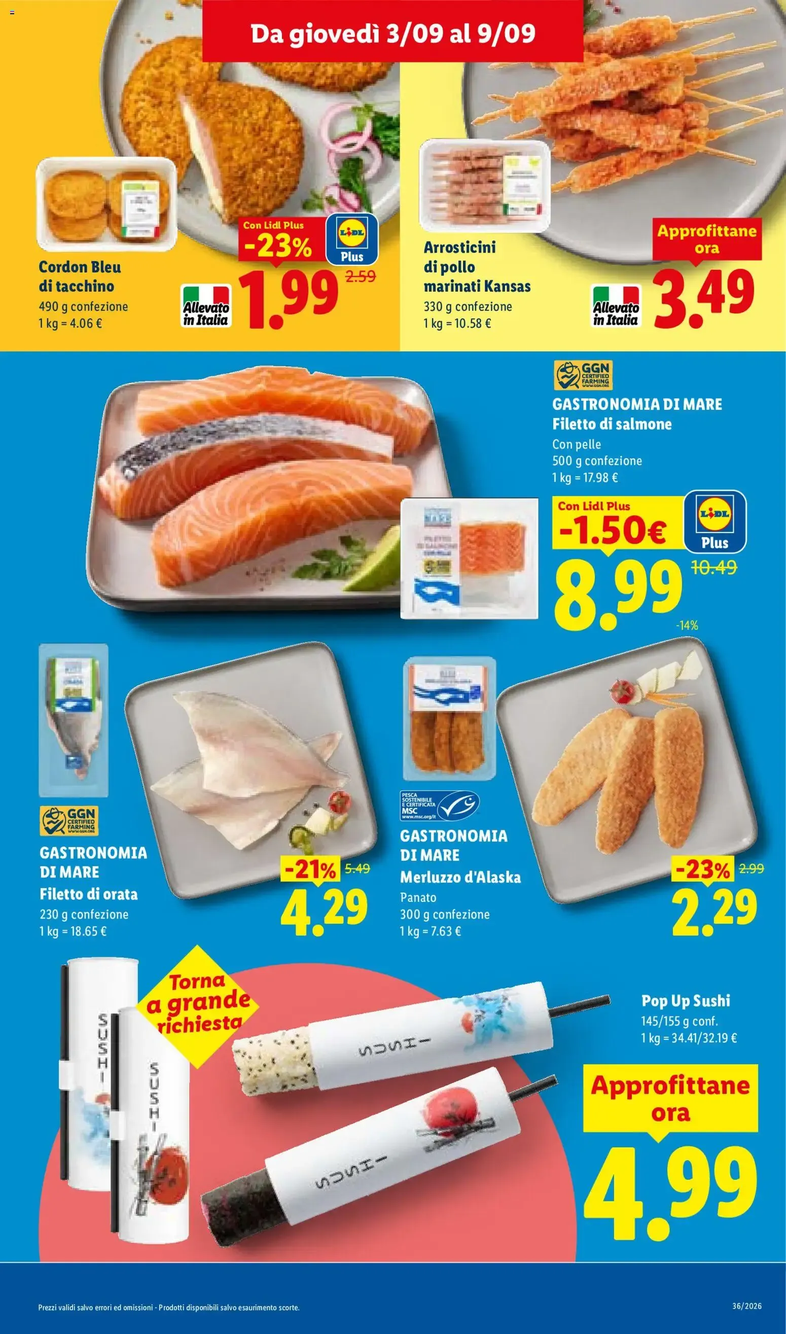 LIDL Sotto Costo da 3 settembre a 9 settembre di 2026 - Pagina del volantino 19