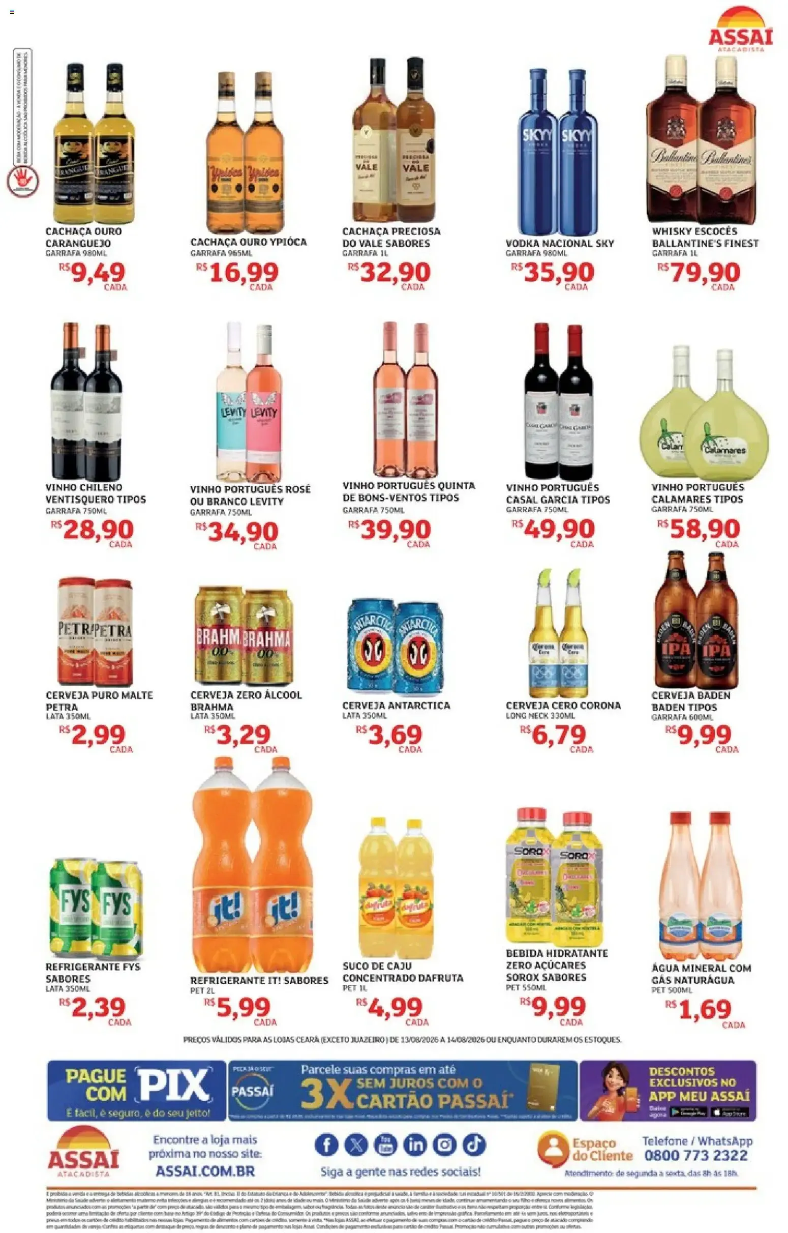 Encarte de Assaí Atacadista - 5a & 6a Feirassai 13 de agosto até 14 de agosto 2026 - Pagina 2