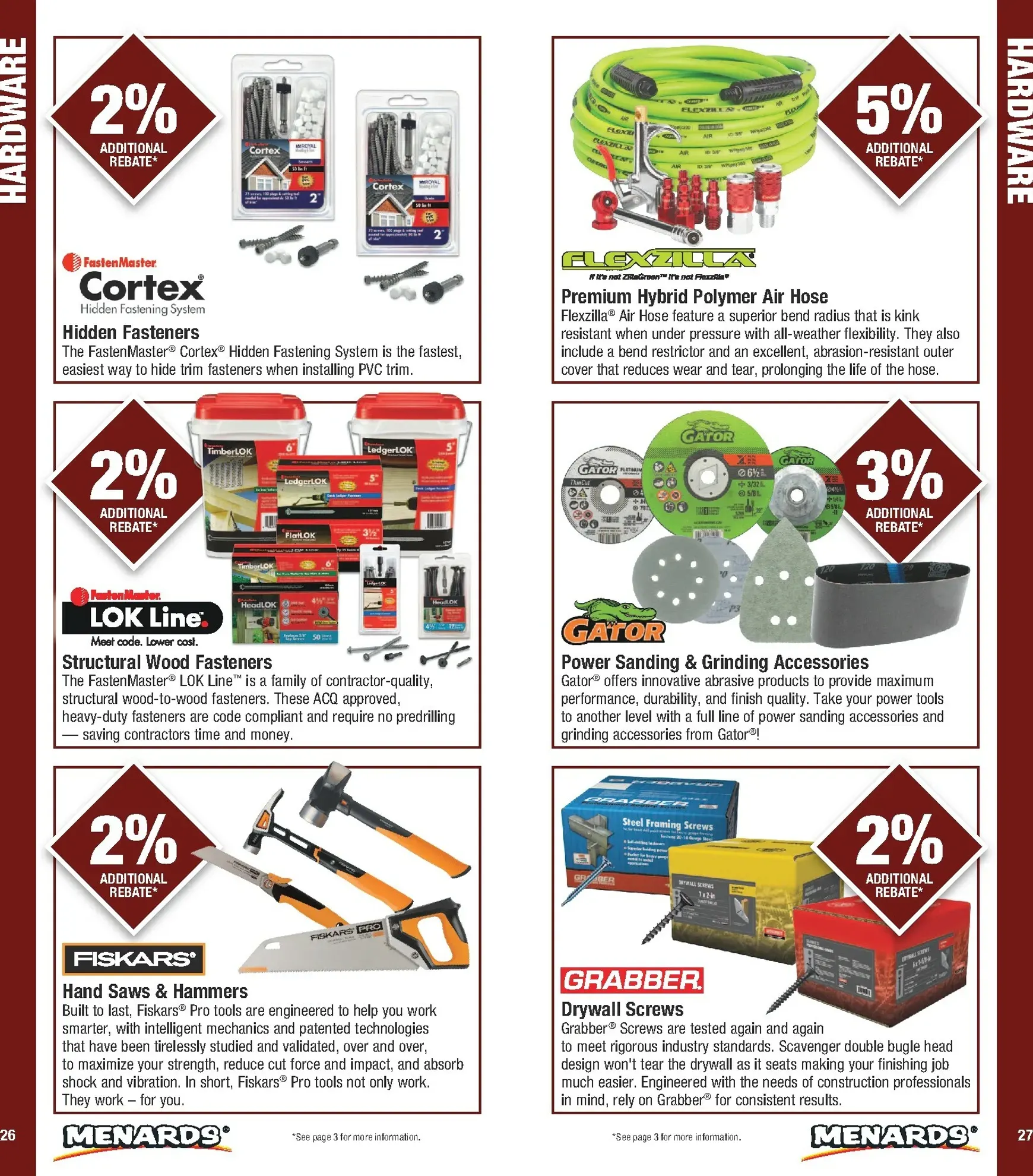 Weekly ad Current Menards - Contractor Card leaflet valid from Thursday 01/01/2026 to Thursday 12/31/2026 from January 1 to December 31 2026 - Page 14