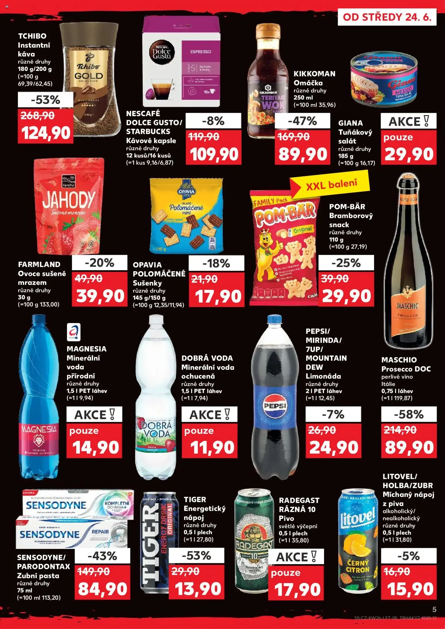 Kaufland Leták: Nejlepší cena pro Česko - 24. června 30. června 2026 - Page 5