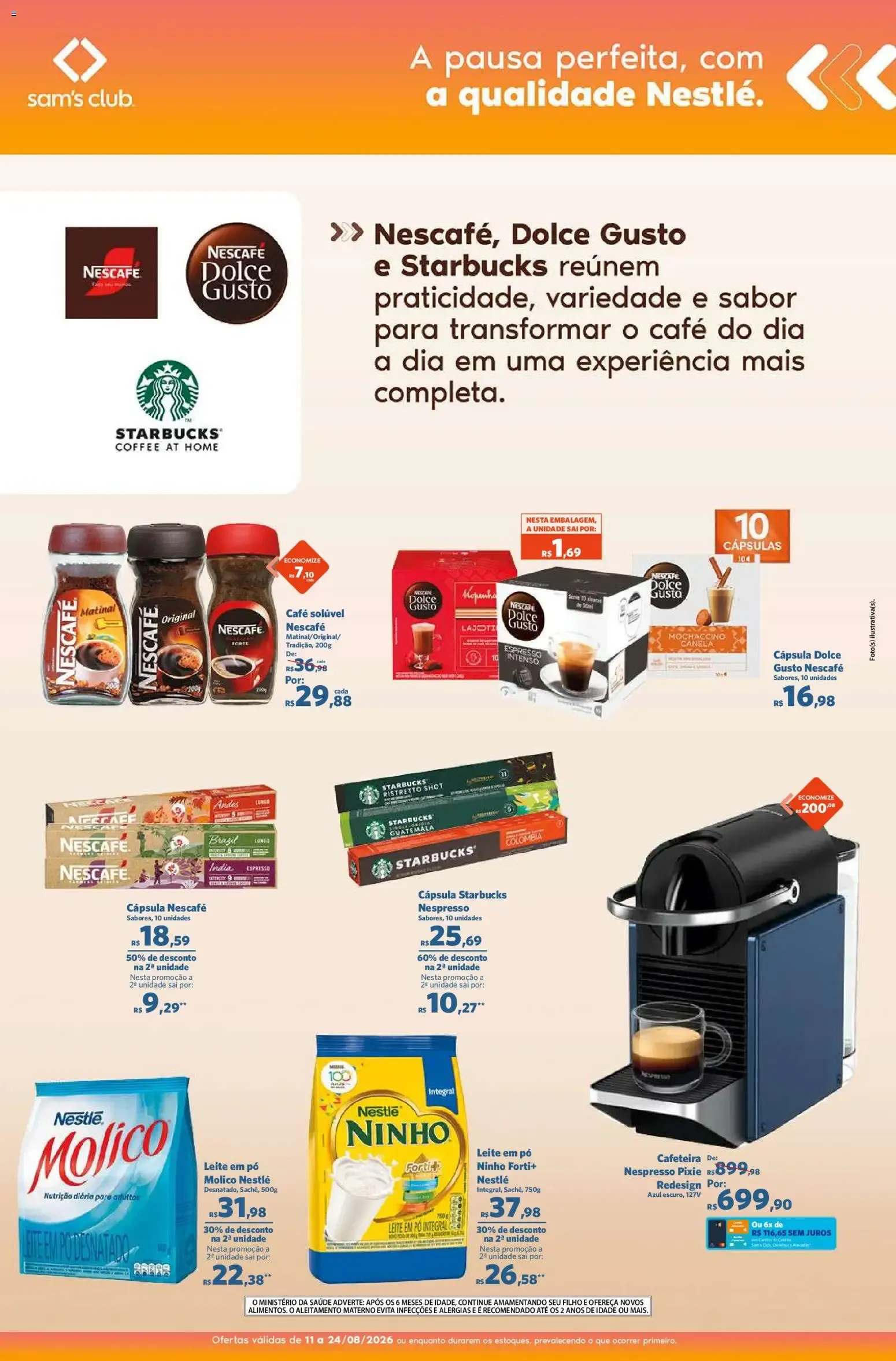 Encarte de Sam's Club ofertas Café de 11/08/2026 | Promoções Online 11 de agosto até 24 de agosto 2026 - Pagina 3