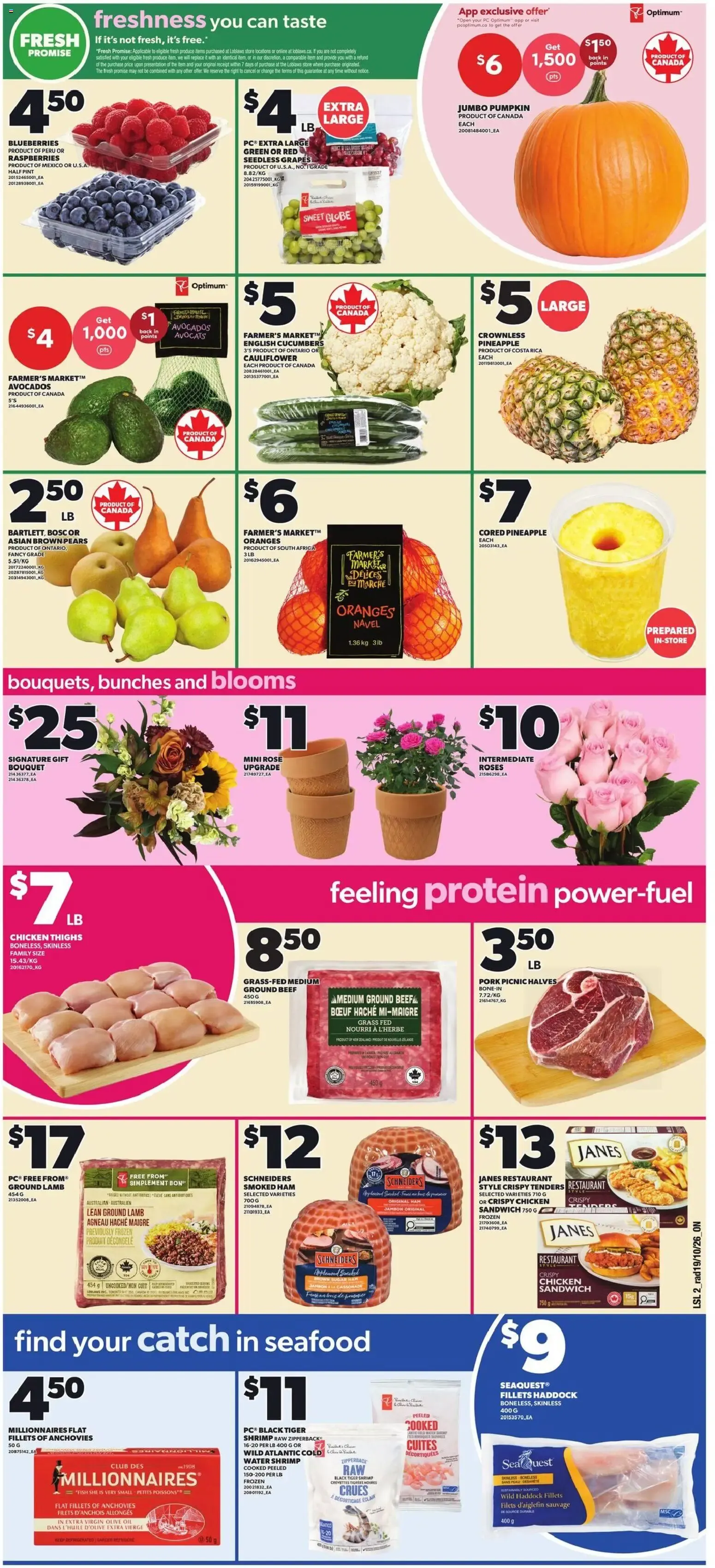 Loblaws weekly flyer / circulaire from Oct 22, 2026 > weekly specials & deals from October 22 to October 28 2026 - flyer page 3