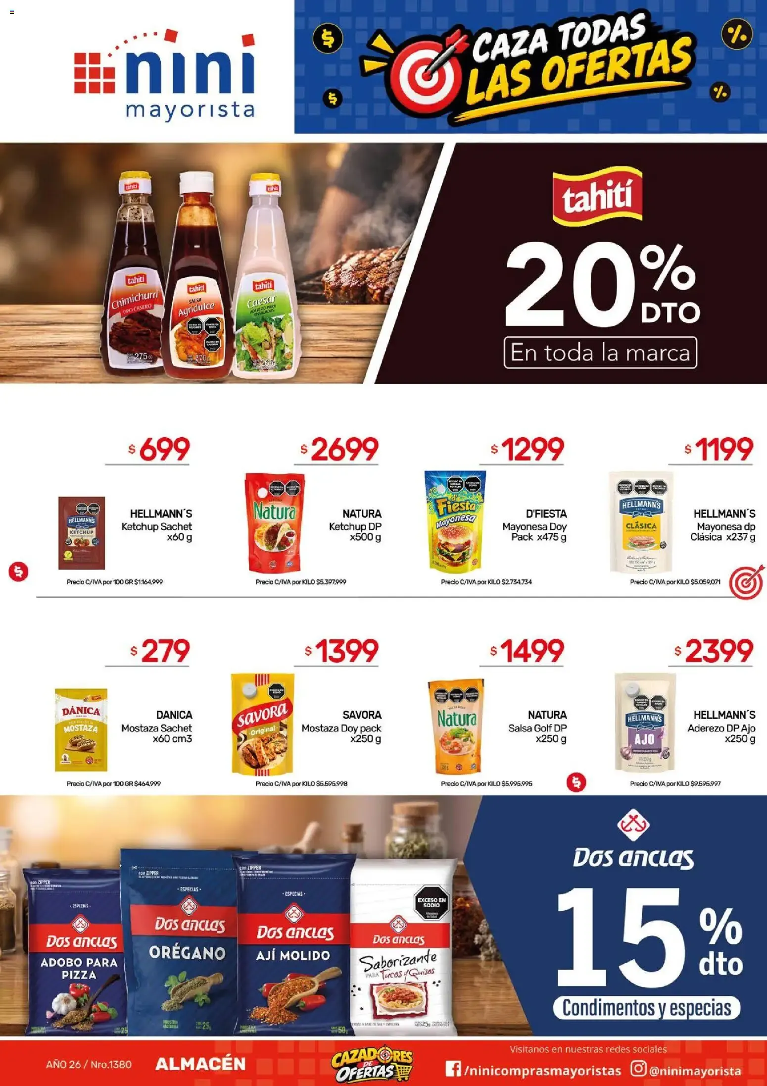 Ofertas de NINI Mayorista catálogo del 05/10/2026 - 11/10/2026 5 de octubre al 11 de octubre 2026 - Página 23 del catálogo