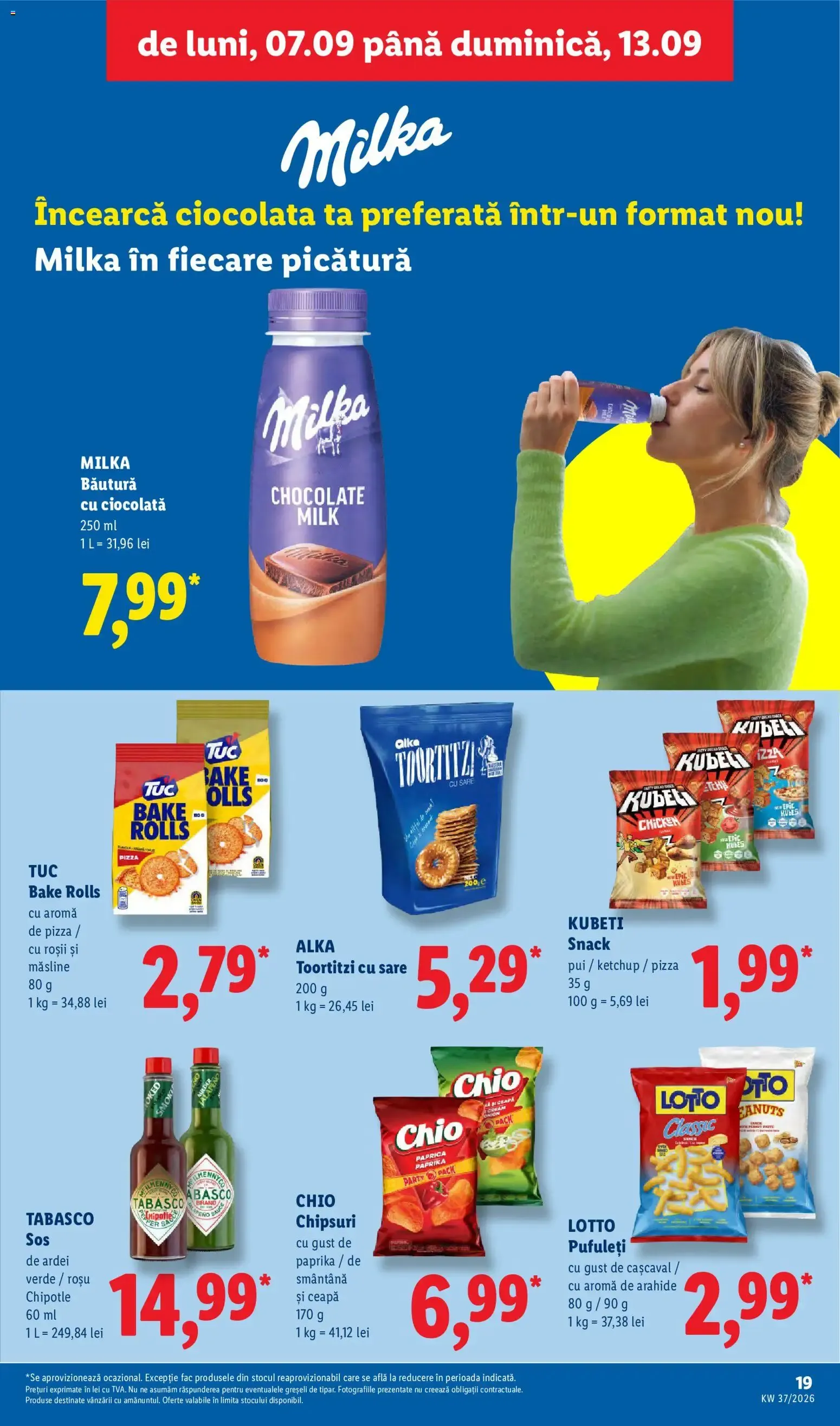 Catalog Catalog LIDL 07.09.2026 - Oferta și Revista online de la 7 septembrie până la 13 septembrie 2026 - Revista Pagina 19